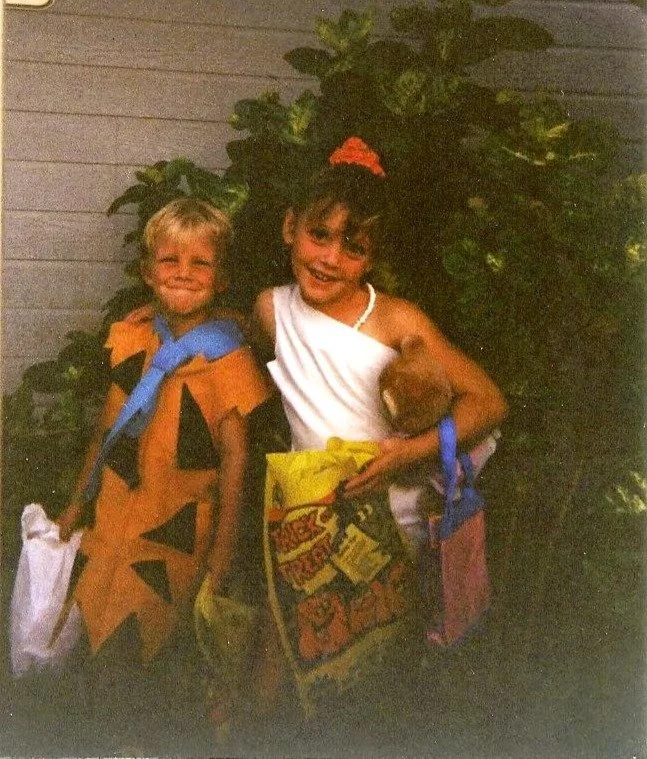 Fred and Wilma for Halloween