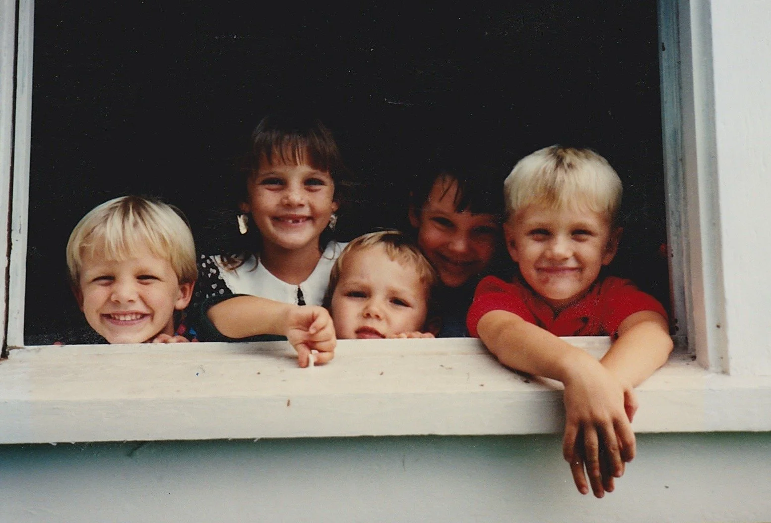 Grandkids at Grandpa's