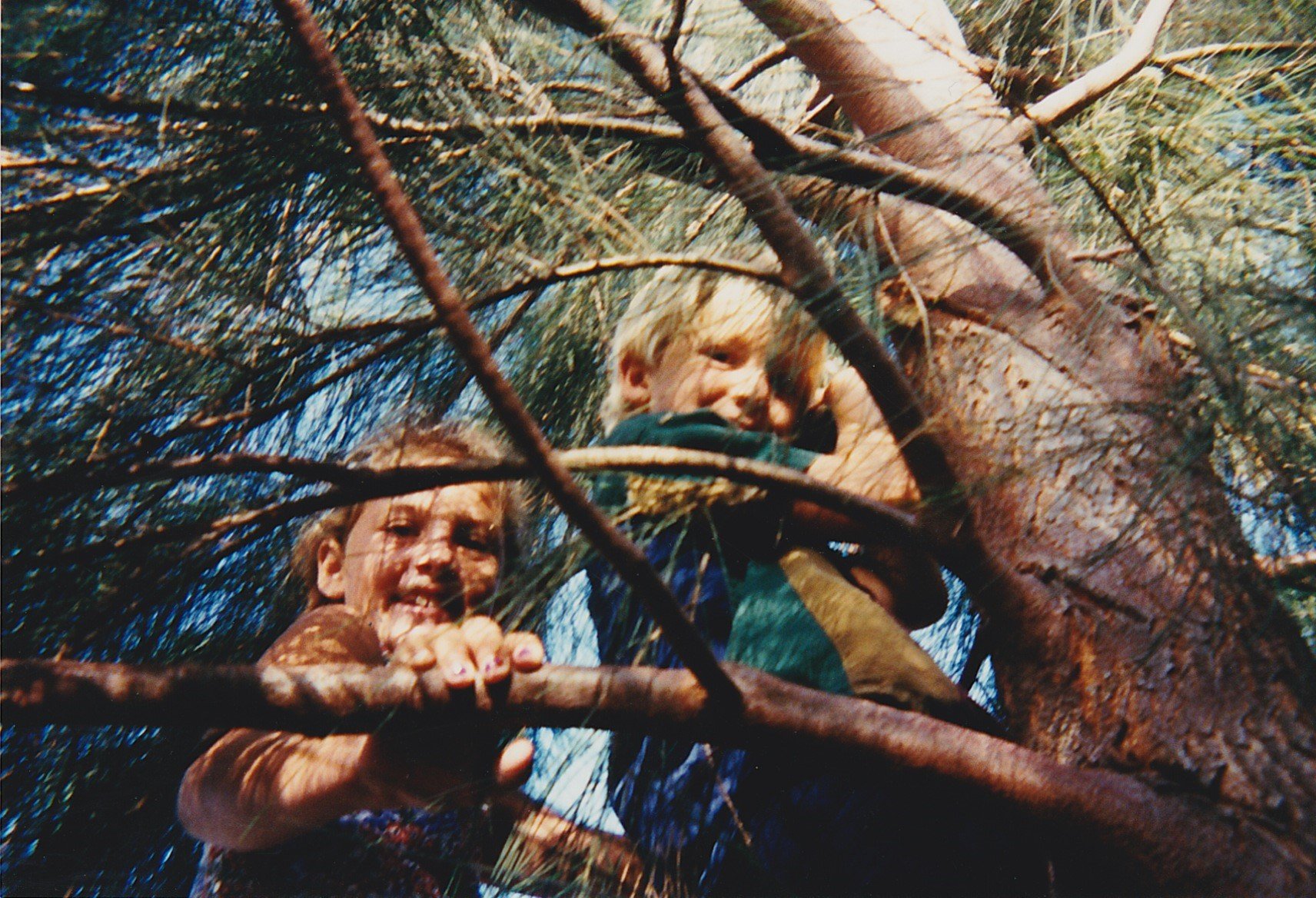 Tiare and Robbie in Pine Tree