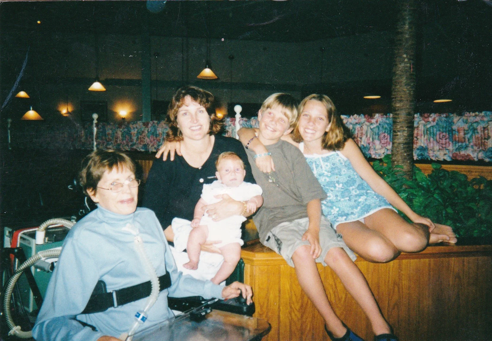 Visiting Nana in California
