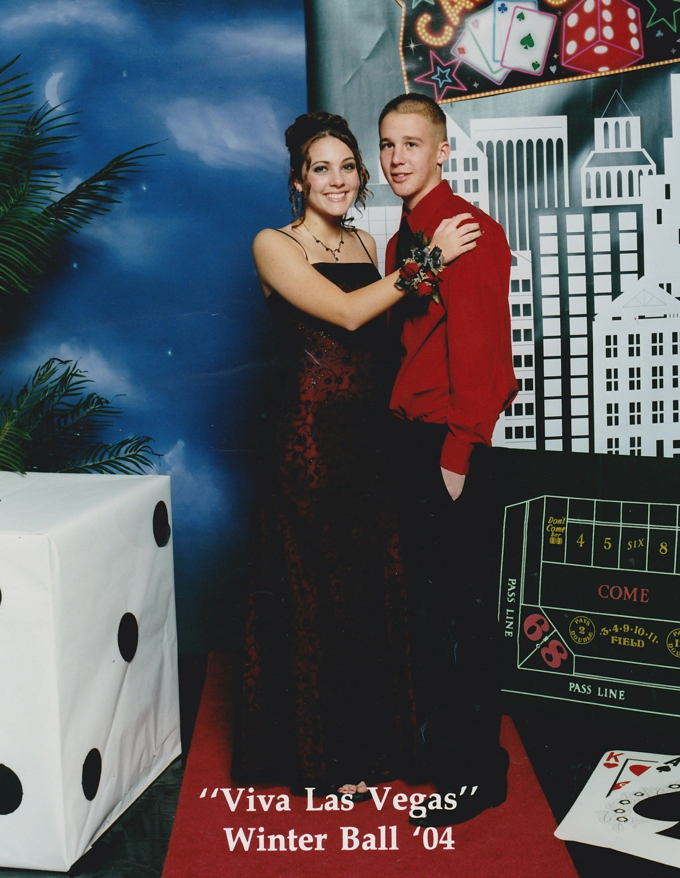 Tiare and Travis Winter Ball 