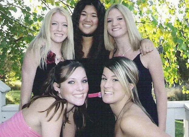 Tiare and friends at Amanda's