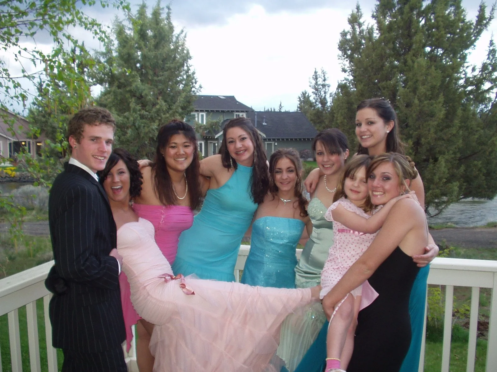 Girls at Amanda's ready for Prom 