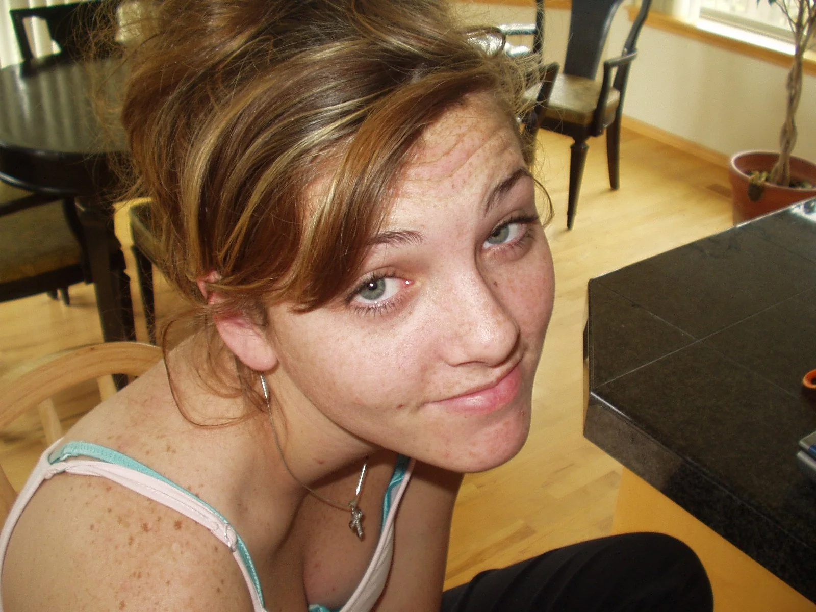 Tiare's morning face