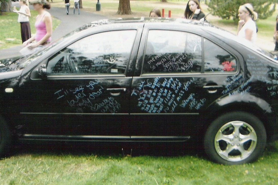 The jetta at Tiare's Memorial