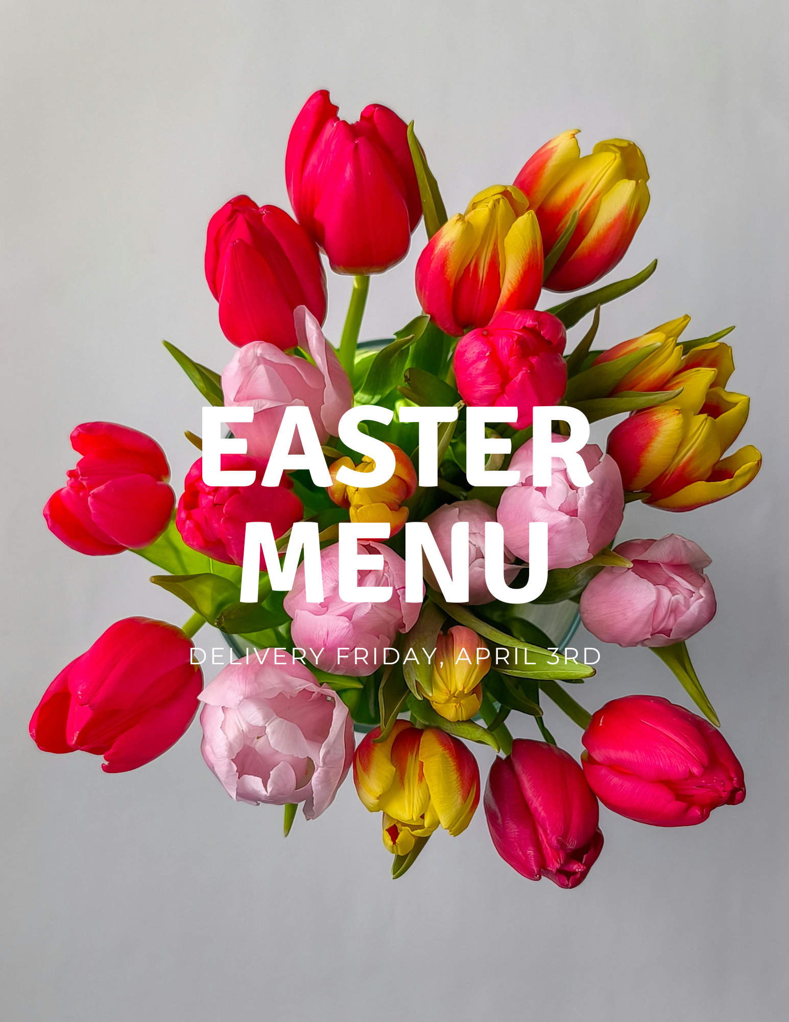 Pre-Order Easter Menu