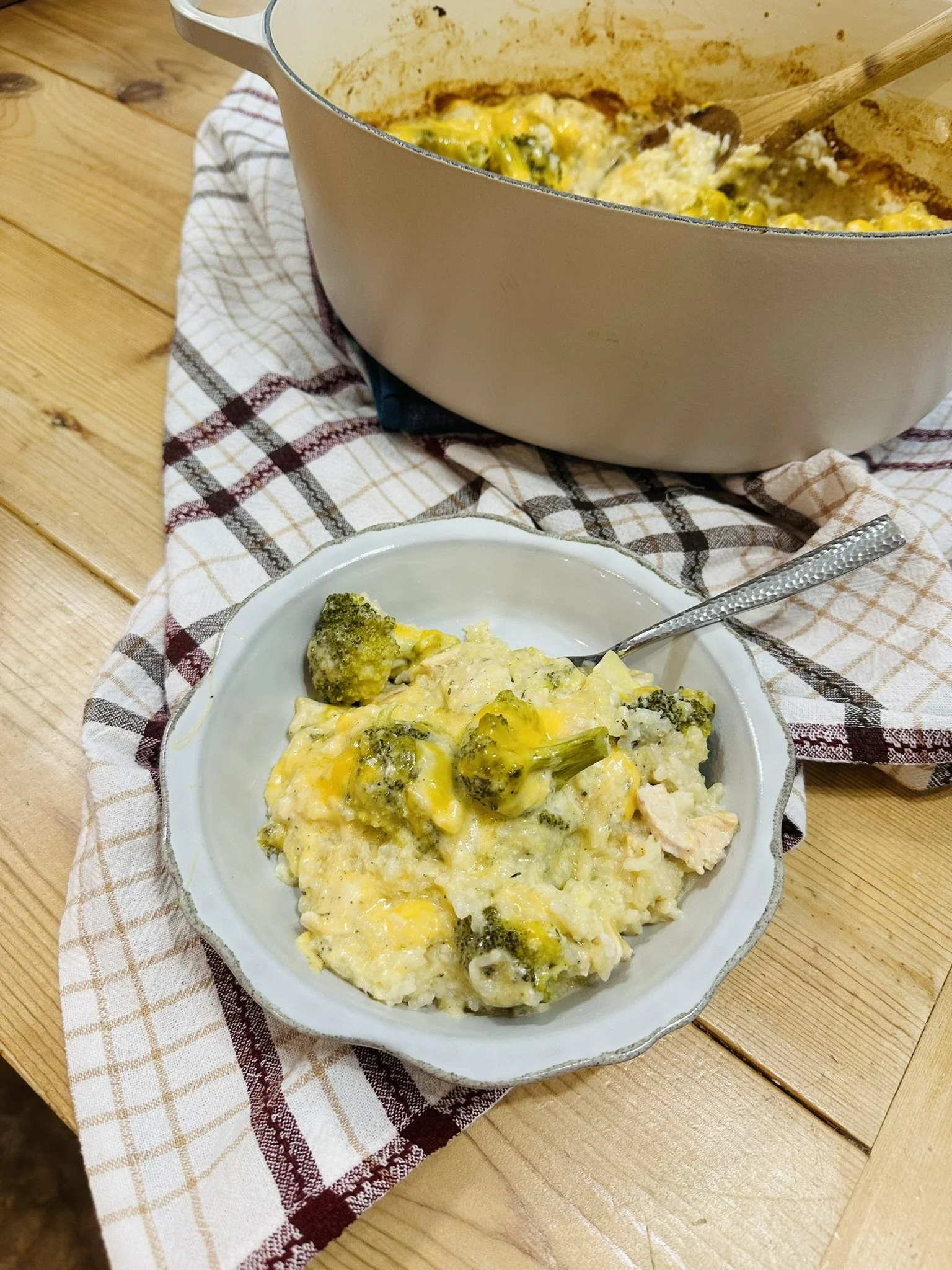 Chicken, Broccoli, and Rice Casserole (GF)