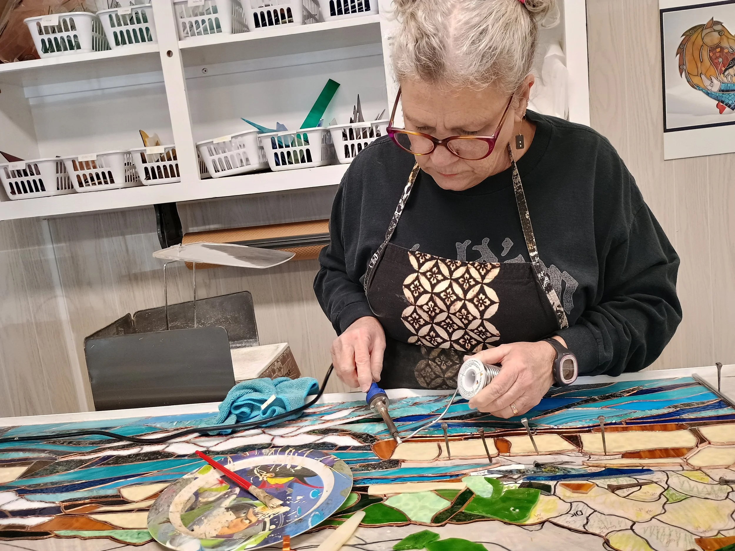 Beginner Stained Glass Class - Starting at $155