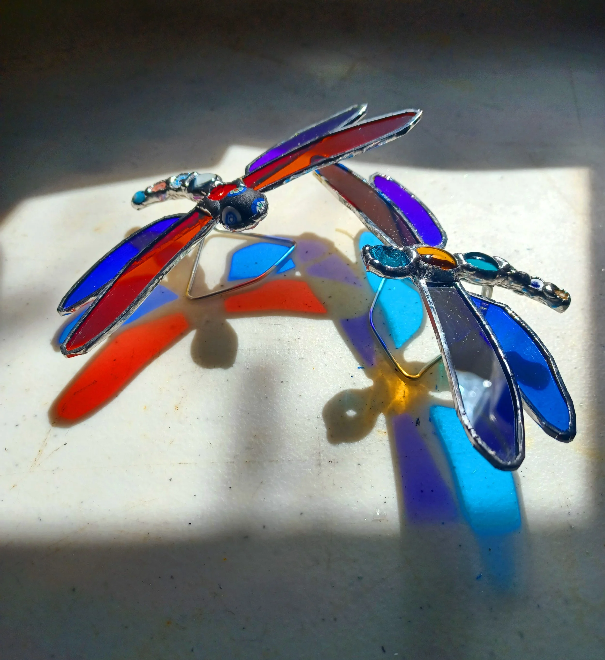3D Dichroic Dragonflies