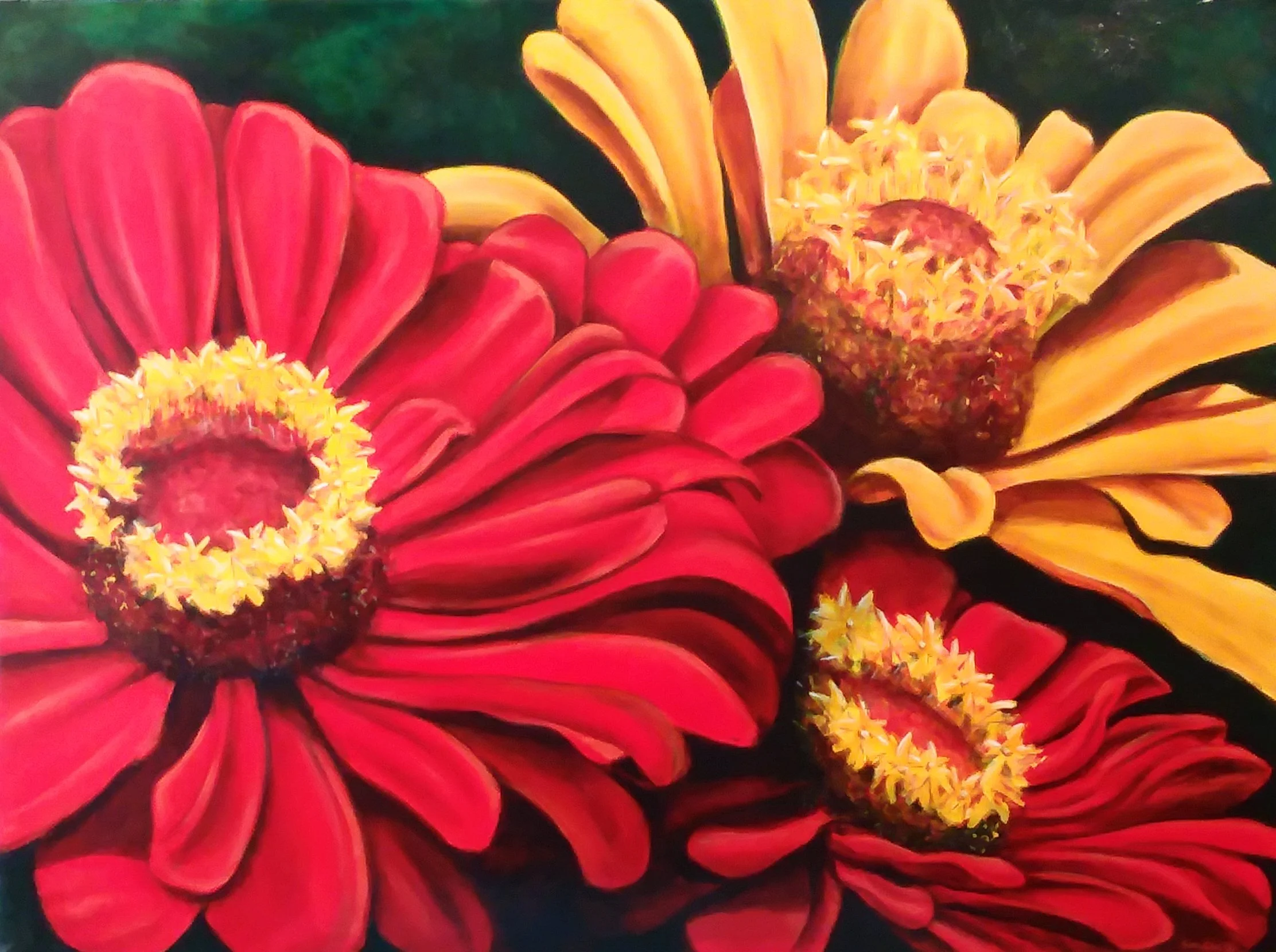 Oil painting on canvas