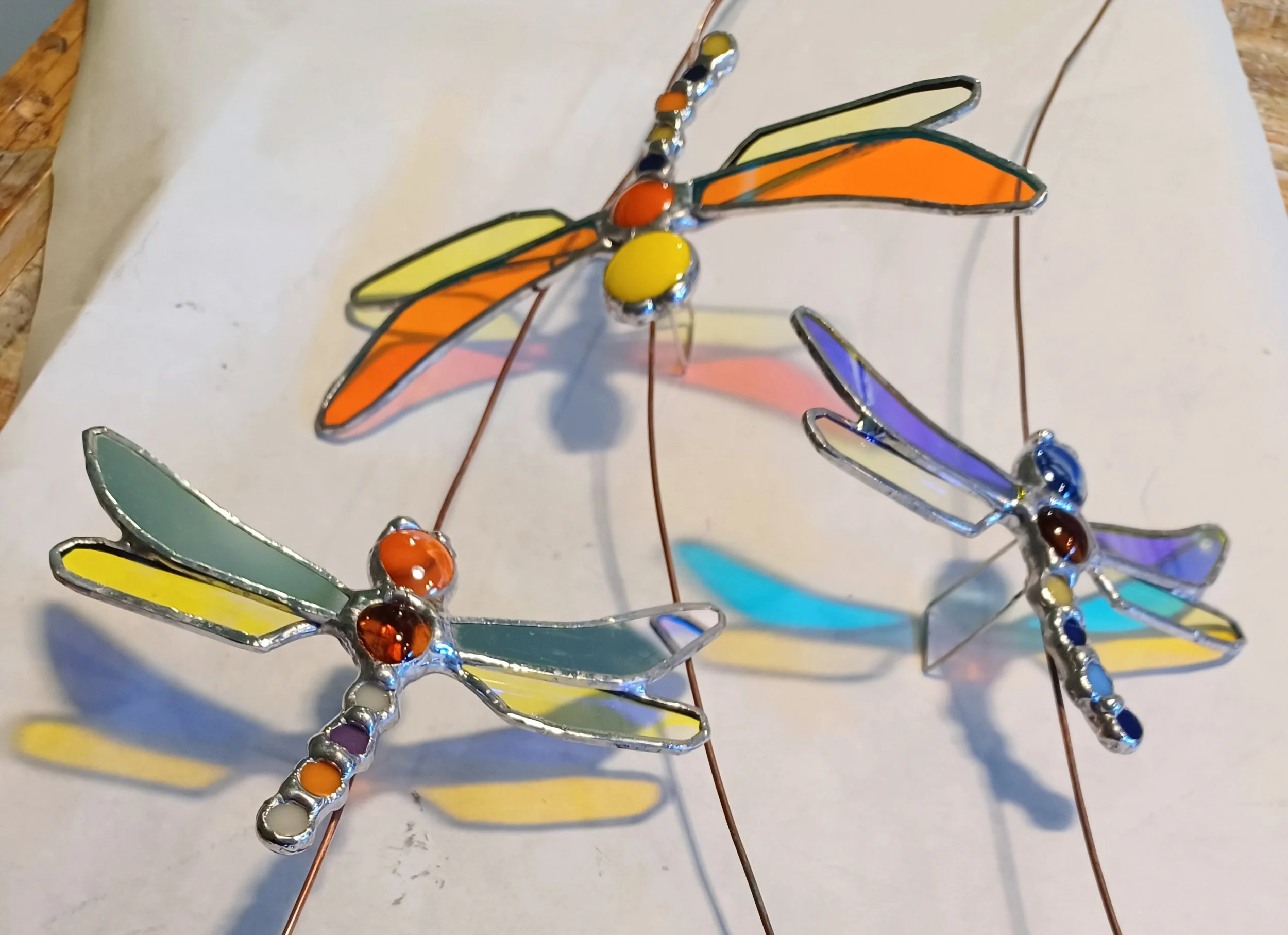3D Dichroic Dragonflies