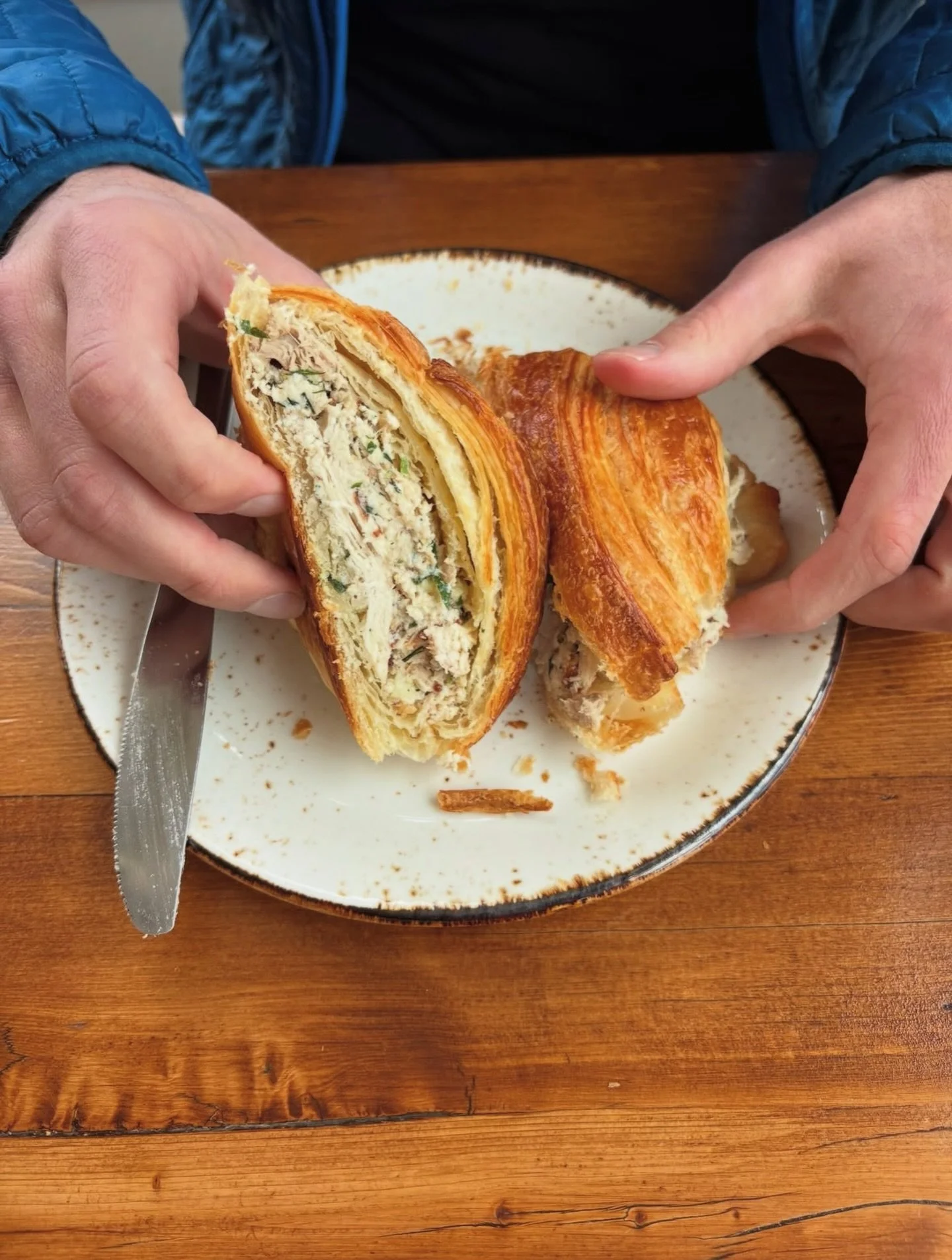 Some things stay on the menu for a reason. 🥐 

Our Apple Almond Chicken Salad Sandwich on a housemade croissant has been a community favorite for years and counting.

📸 : @phlspecial