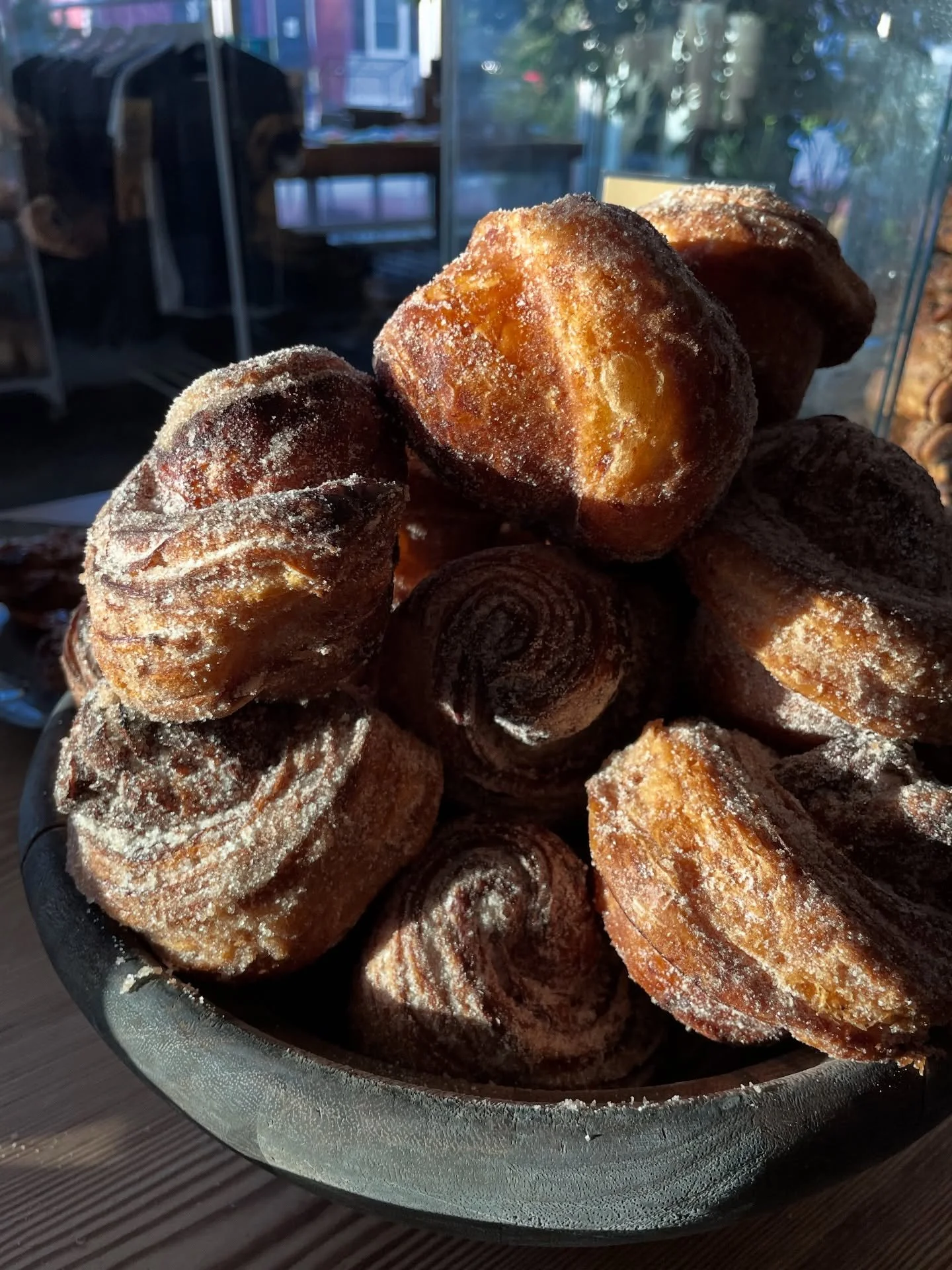 Golden, swirled, and dusted in cinnamon sugar. Our Morning Bun is the reason to get out of bed.