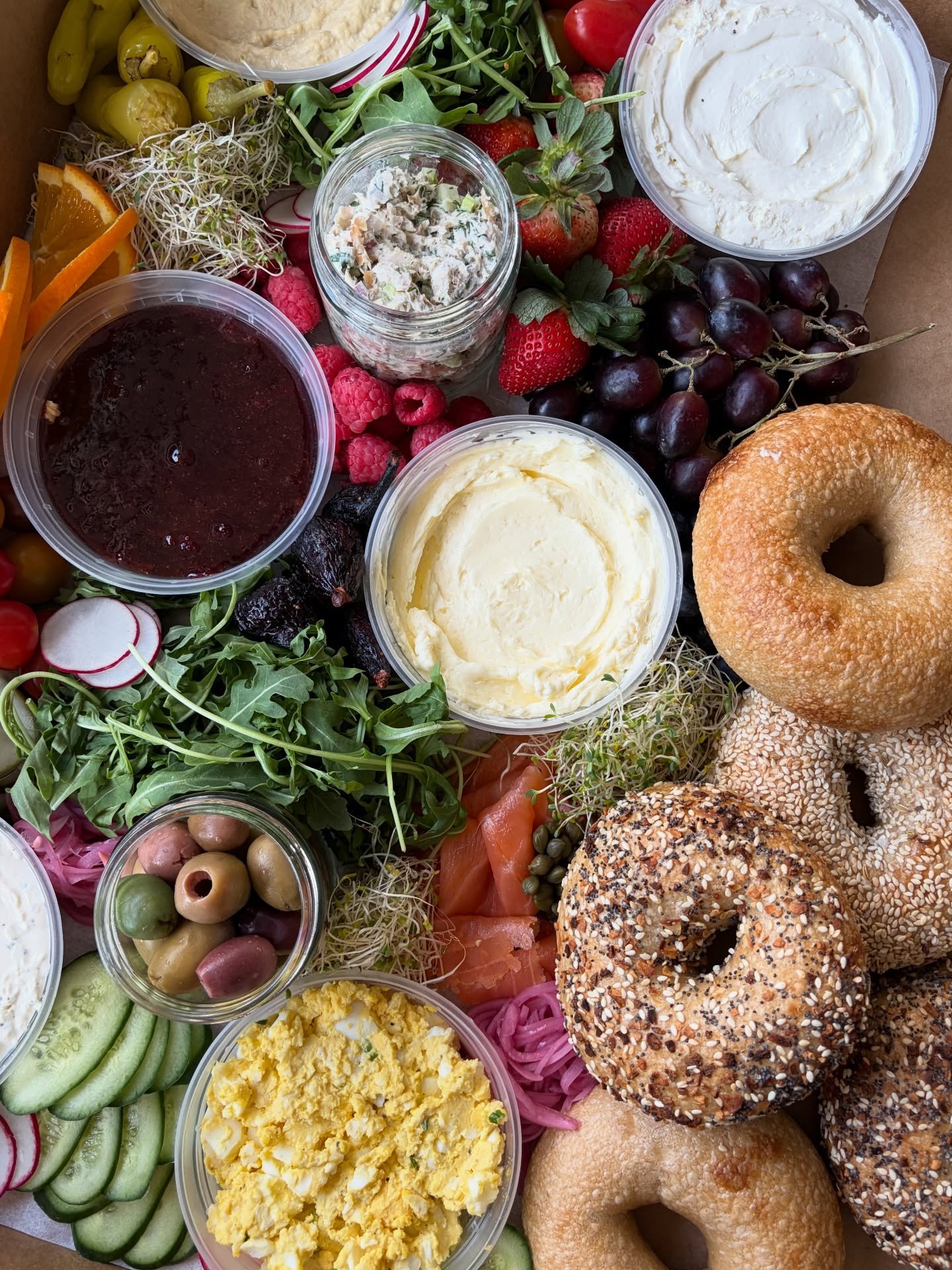 Mother&rsquo;s Day brunch, taken care of. ✅

Our pre-order menu is live &mdash; including a sourdough bagel brunch board with all the toppings, whole quiche, lemon lavender layer cake, ube cheesecake, and lots more where that&rsquo;s coming from! 

P