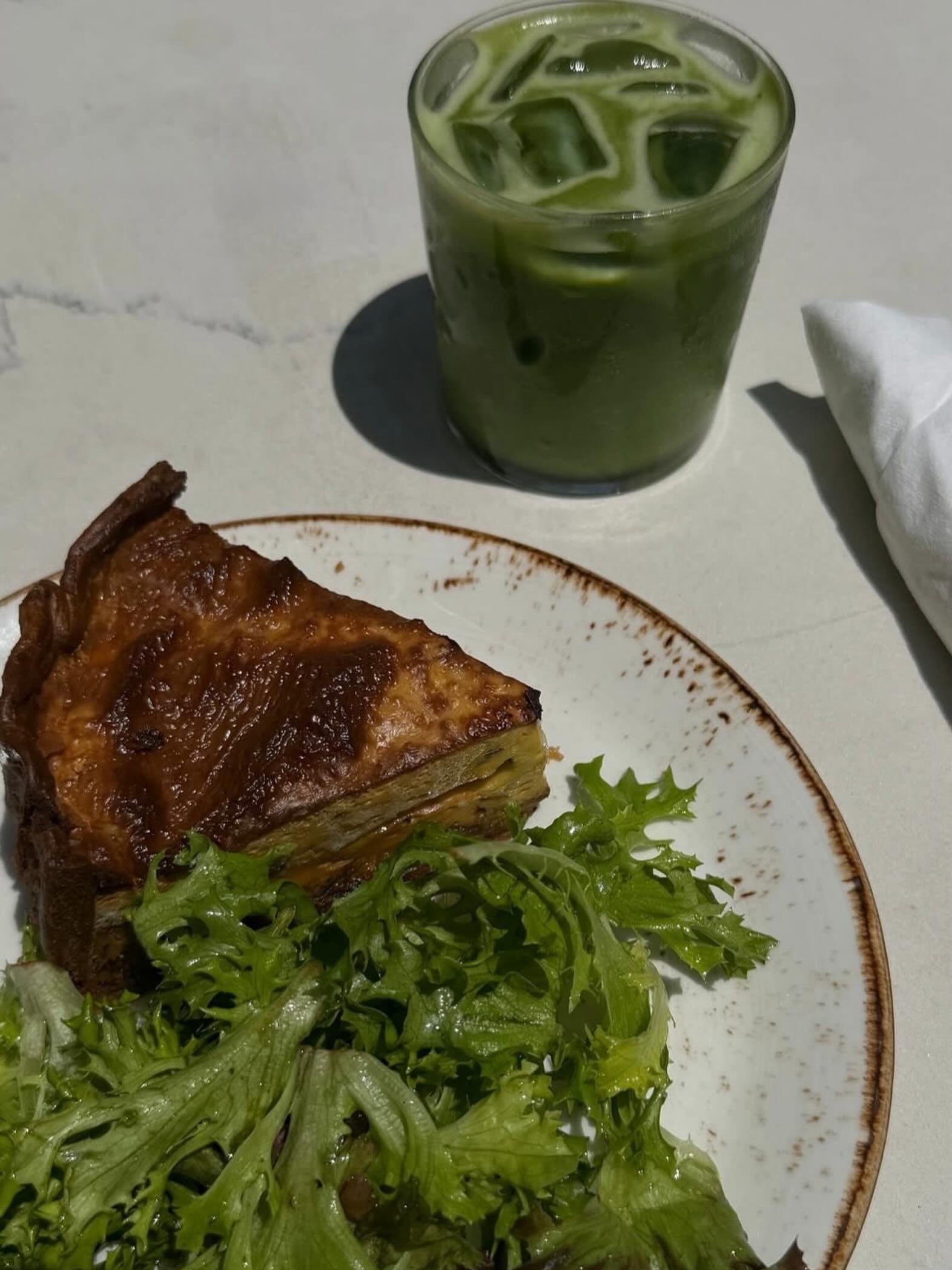 Eat more greens (with a side of buttery, flaky quiche of course!).