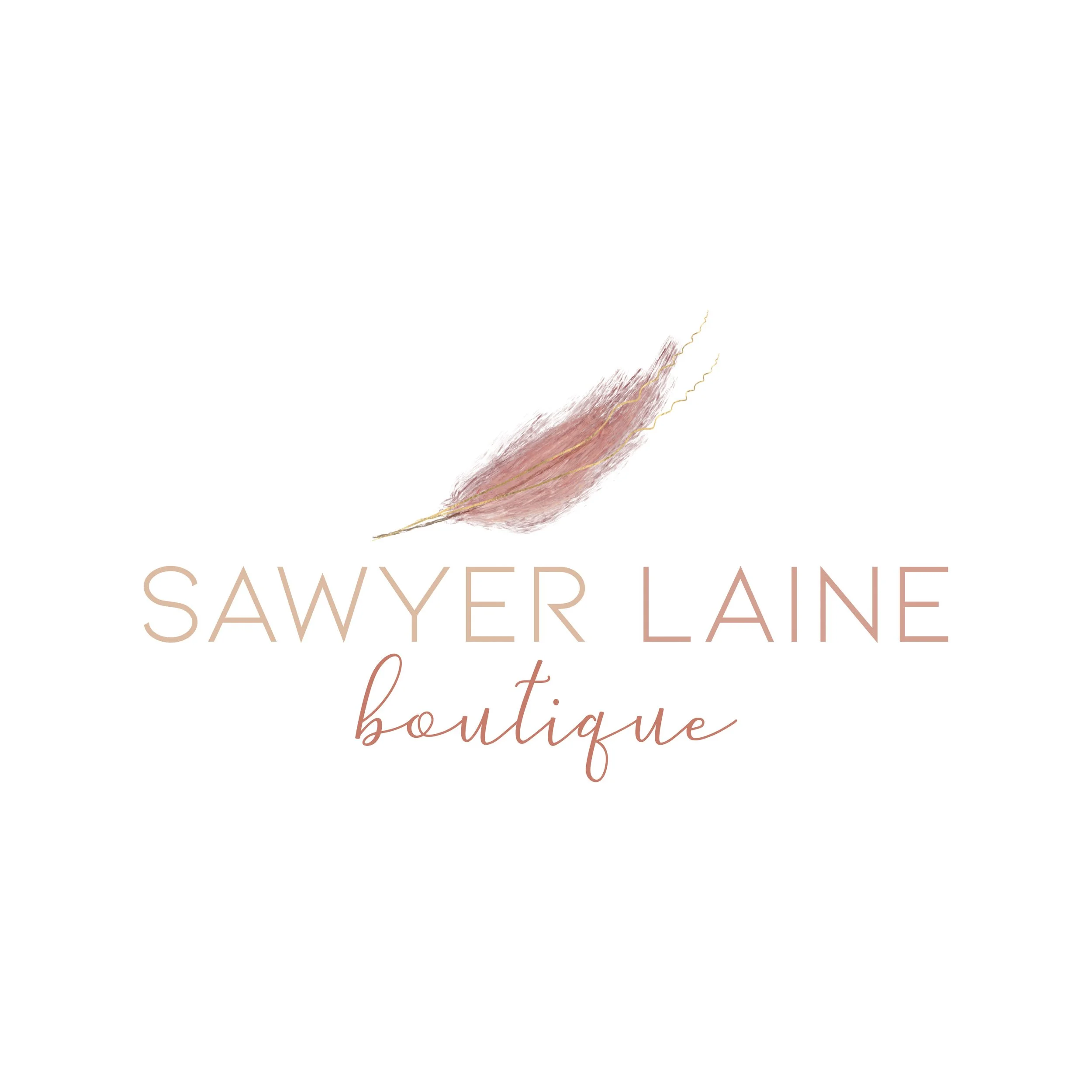 Elegant logo for Sawyer Lane, a boutique.