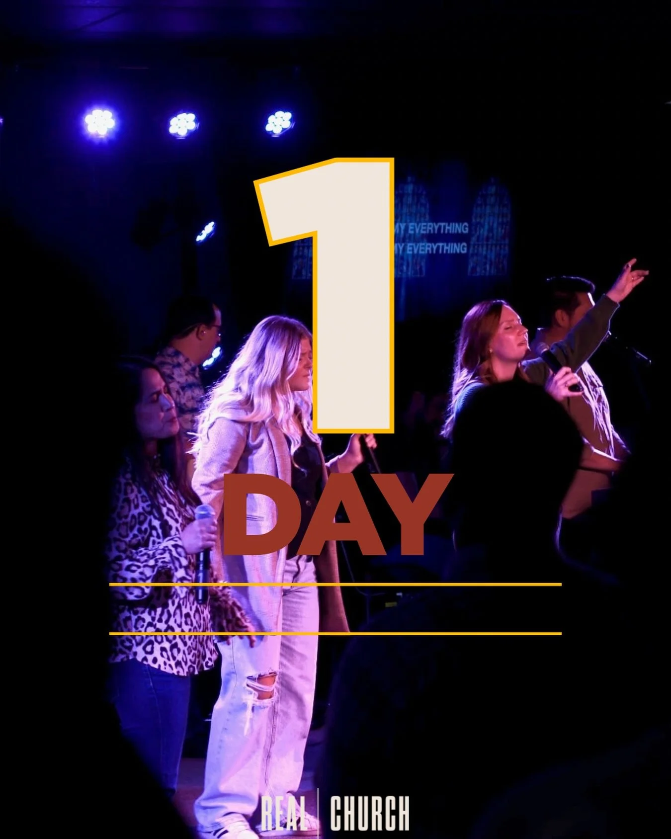 TELL ALL YOUR FRIENDS! REAL CHURCH LAUNCHES TOMORROW