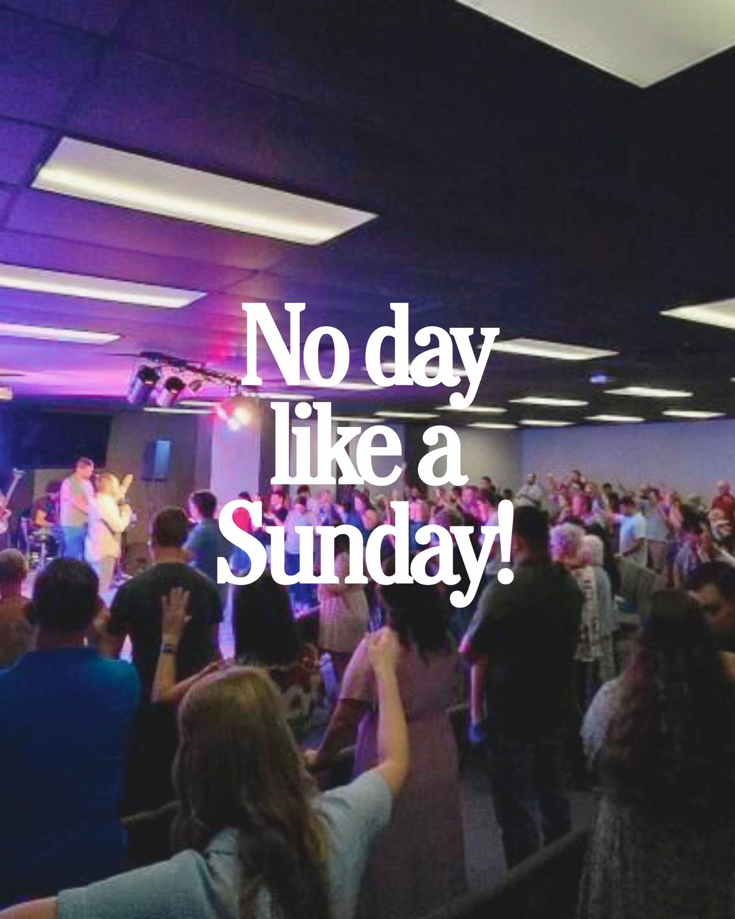 Our favorite day of the week is tomorrow! See you at 9:00 or 10:45! #AllPeople