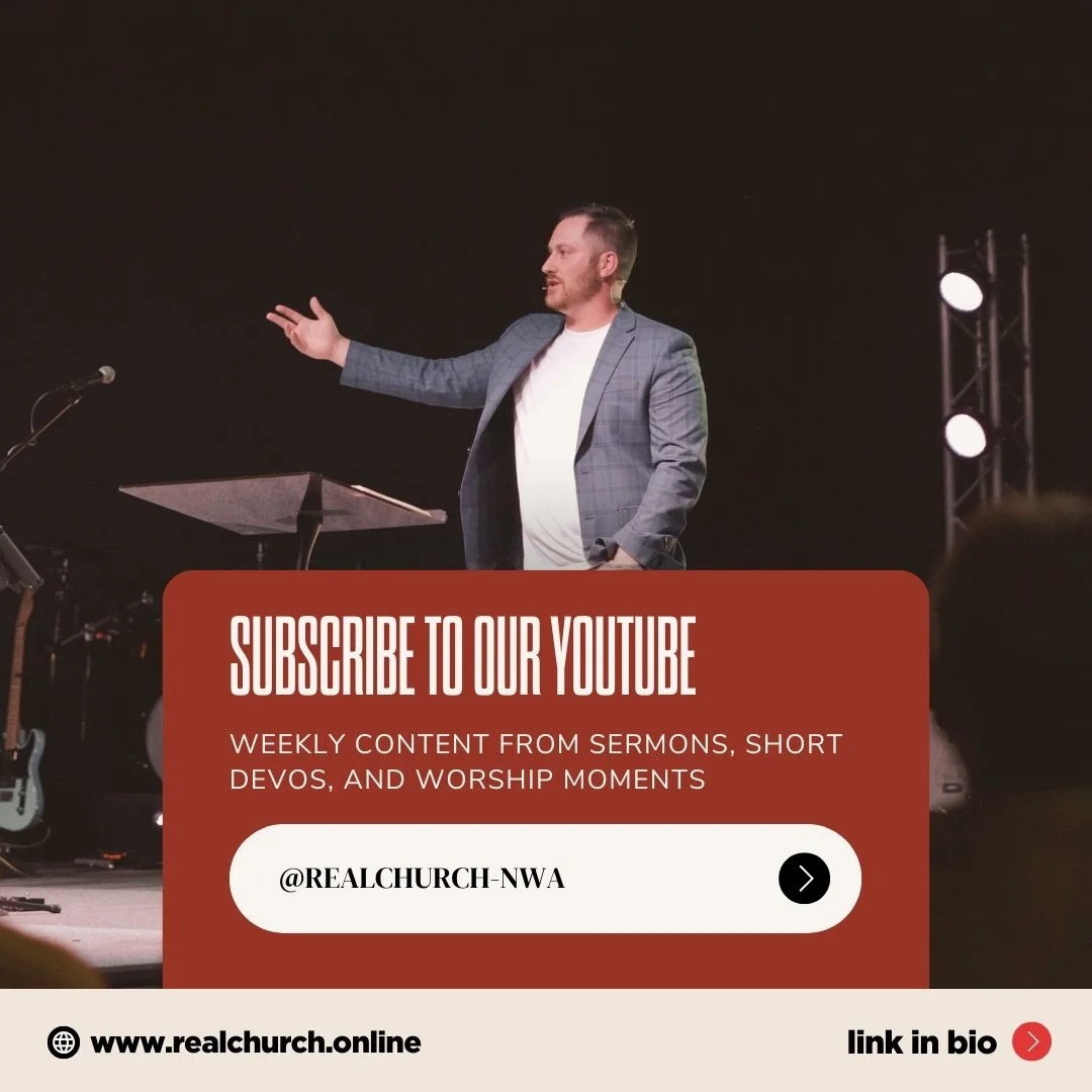 Go check out our YouTube channel! Yesterday&rsquo;s message is now posted! Hit the Link in bio 🎥