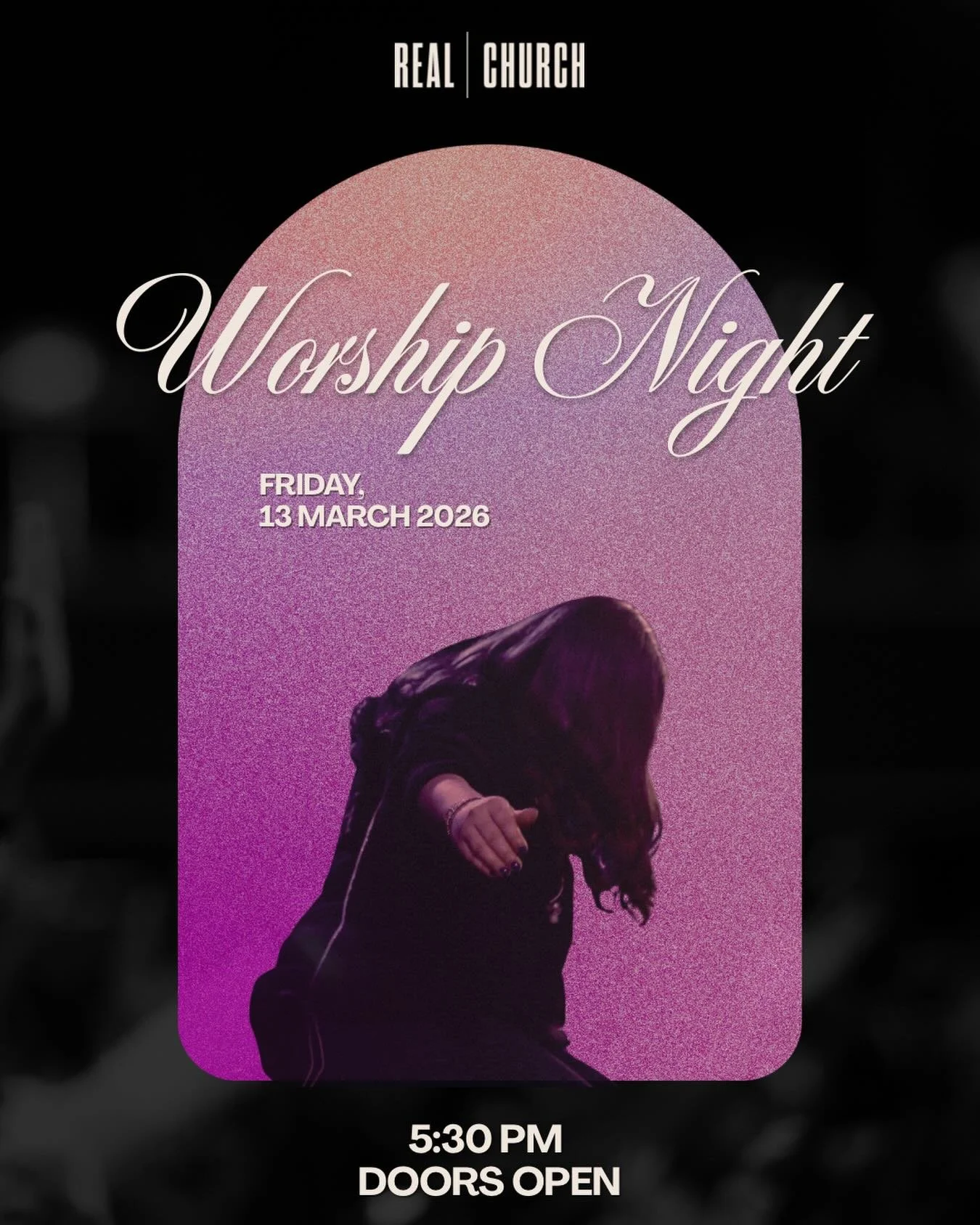 🚨DOORS OPEN @ 5:30 PM🚨 RC ladies!! We are so ready for tonight and expectant for a move of God!! Doors are opening at 5:30 PM. You don&rsquo;t want to miss it! 

📍Real Church