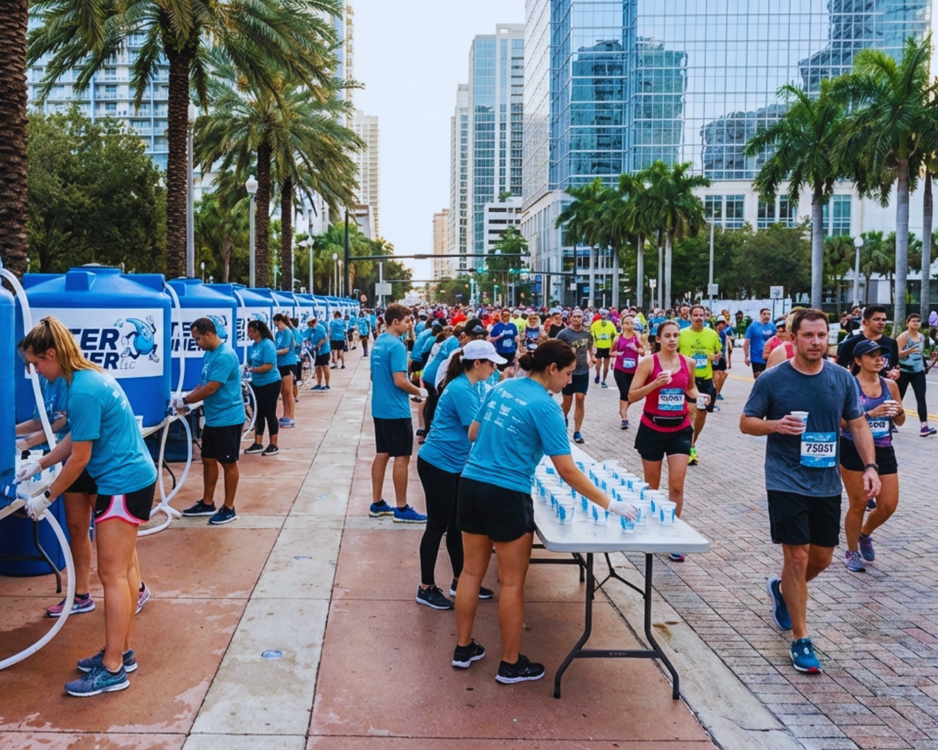 Water Distribution During Public Events and Festivals