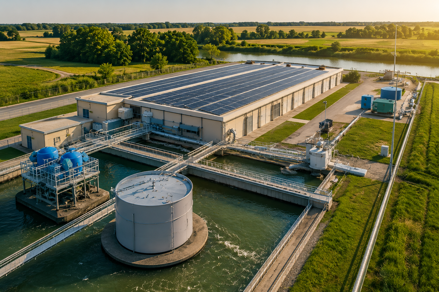 Water Treatment for Solar Farms: Matching Water Grade to Each Construction Phase