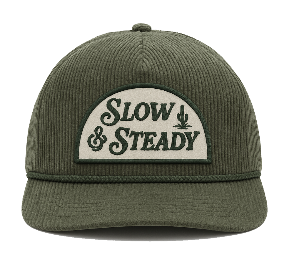 Slow and Steady Cord Hat - Sage