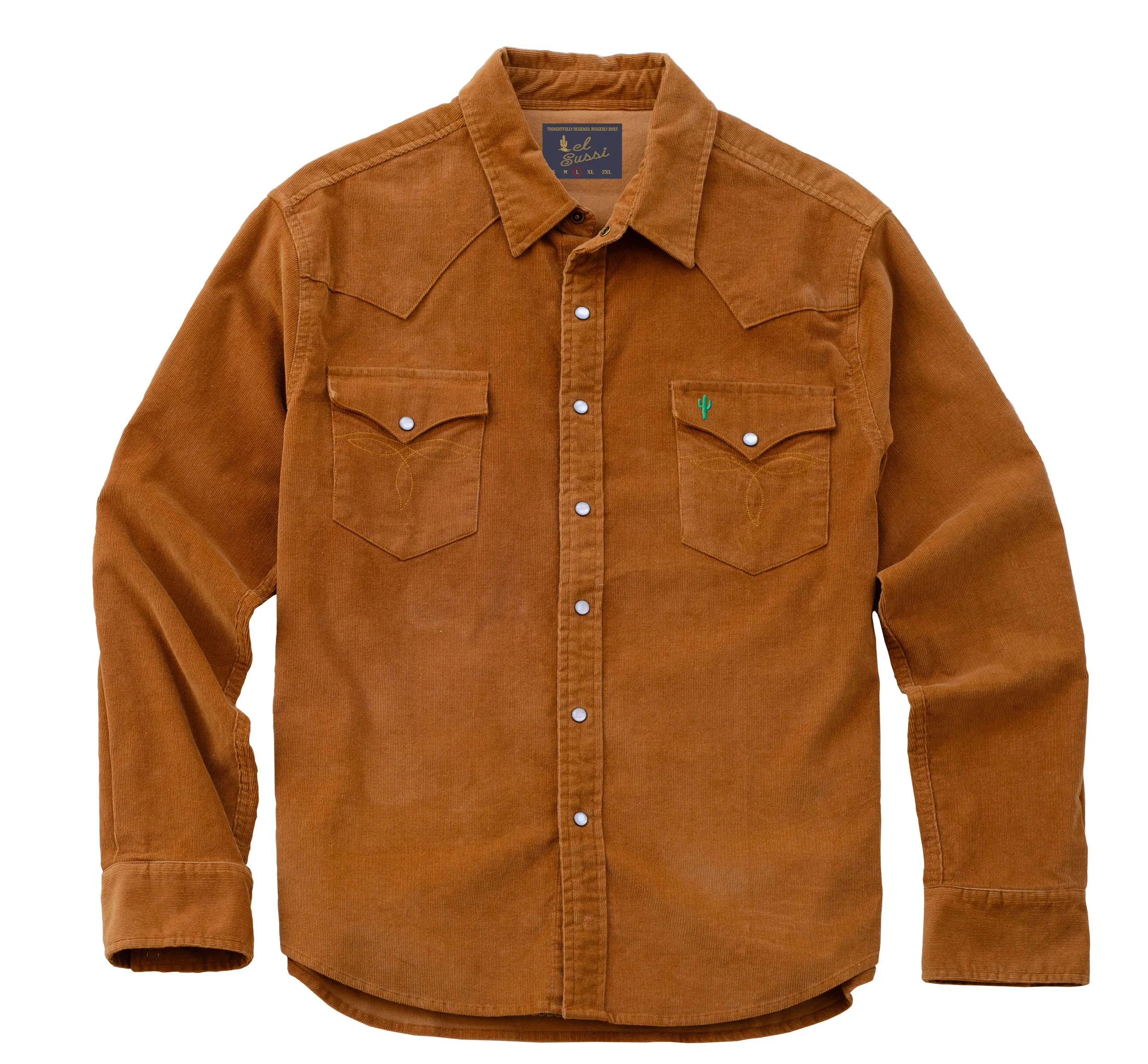 Vail Corduroy Shirt - Clay