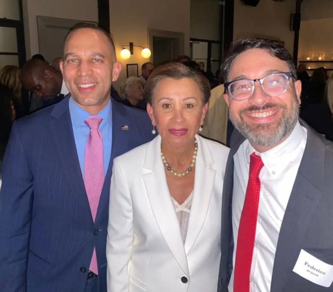 House Minority Leader Rep. Hakeem Jeffries &  Rep. Nydia Velázquez