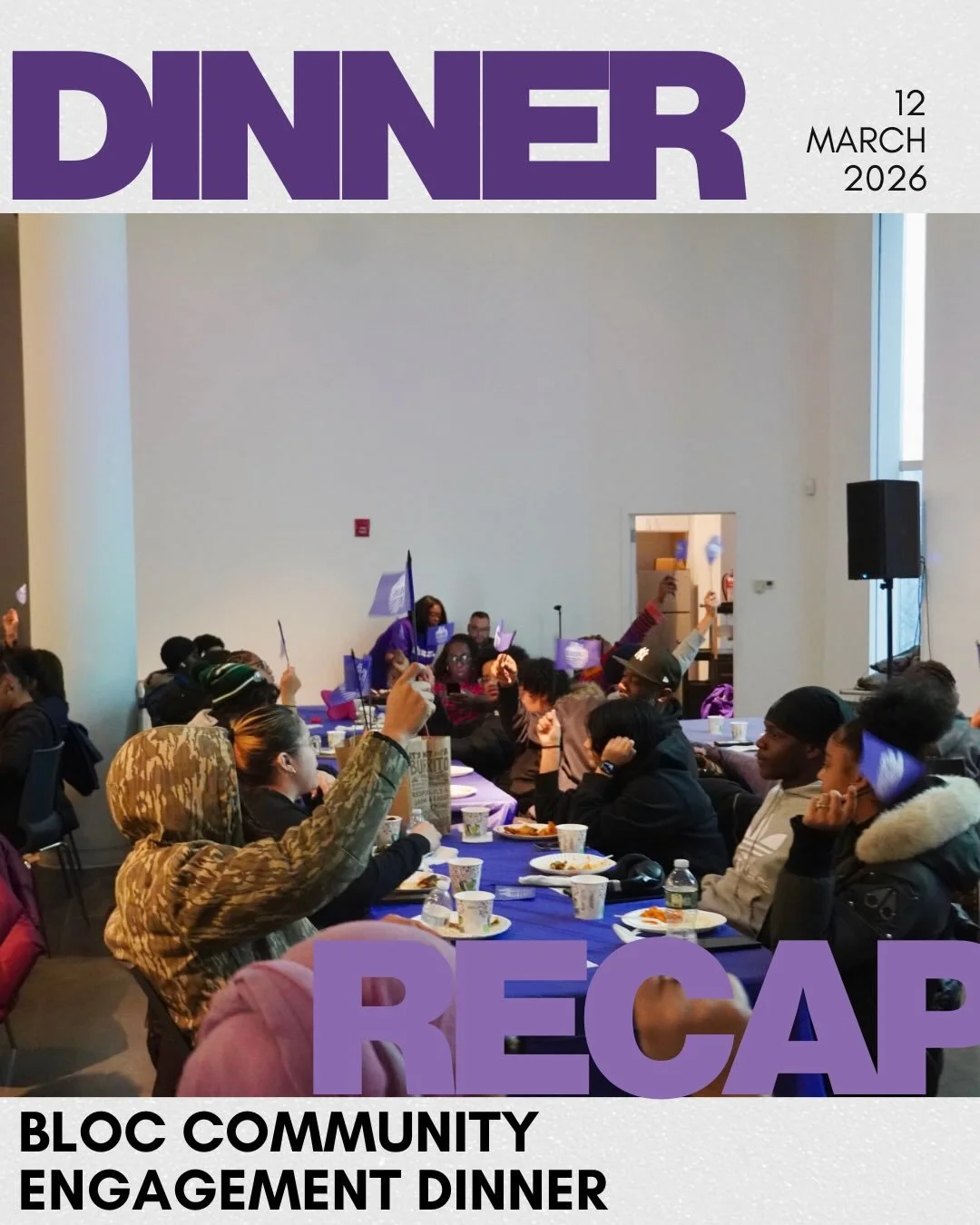 Over 100 family, friends, and community members came together at last night&rsquo;s community dinner for real conversations about the Bronx&rsquo;s history, traumas, and most importantly, its future.
 Thank you to everyone who came out. In a system t