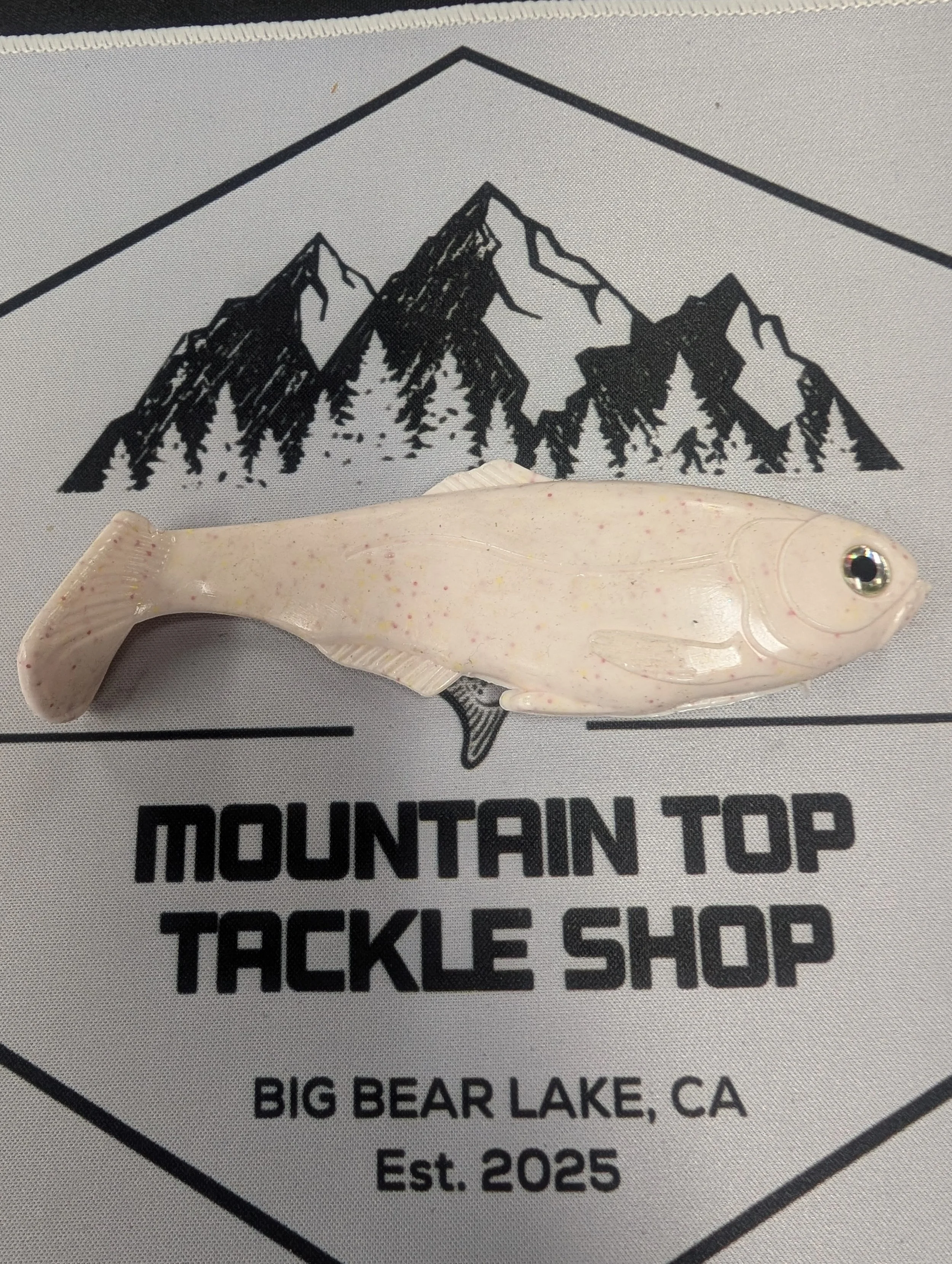 6" War Fish - SALTED - White Chocolate