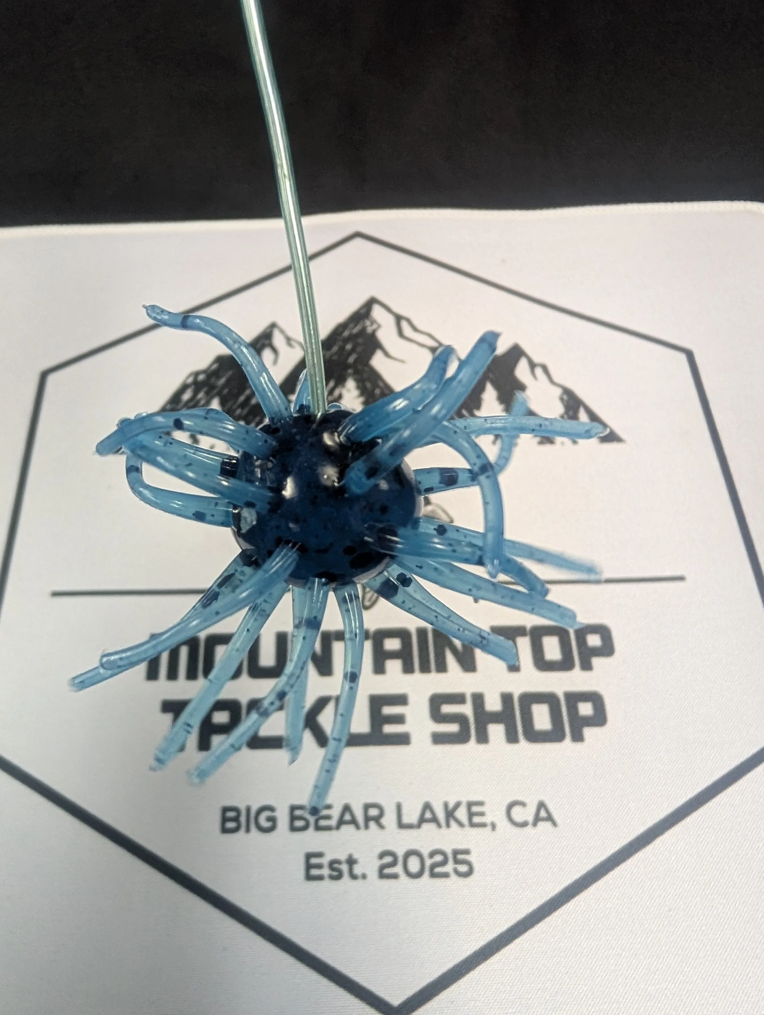 Blue w/ Black Flake