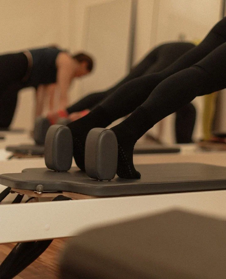 Why Grip Socks Matter in Pilates! 🧦 💪 ✨⁠
⁠
Wearing grip socks isn&rsquo;t just a style choice, it&rsquo;s about safety, hygiene, and performance.⁠
⁠
✅ Better Grip = More stability during your workout⁠
✅ Reduced Slipping = Safer moves &amp; fewer in