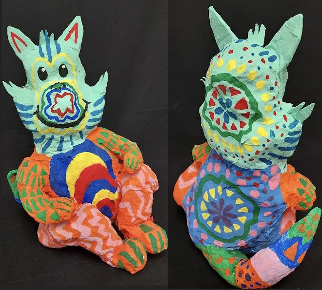 Monkey/Fox Alebrije