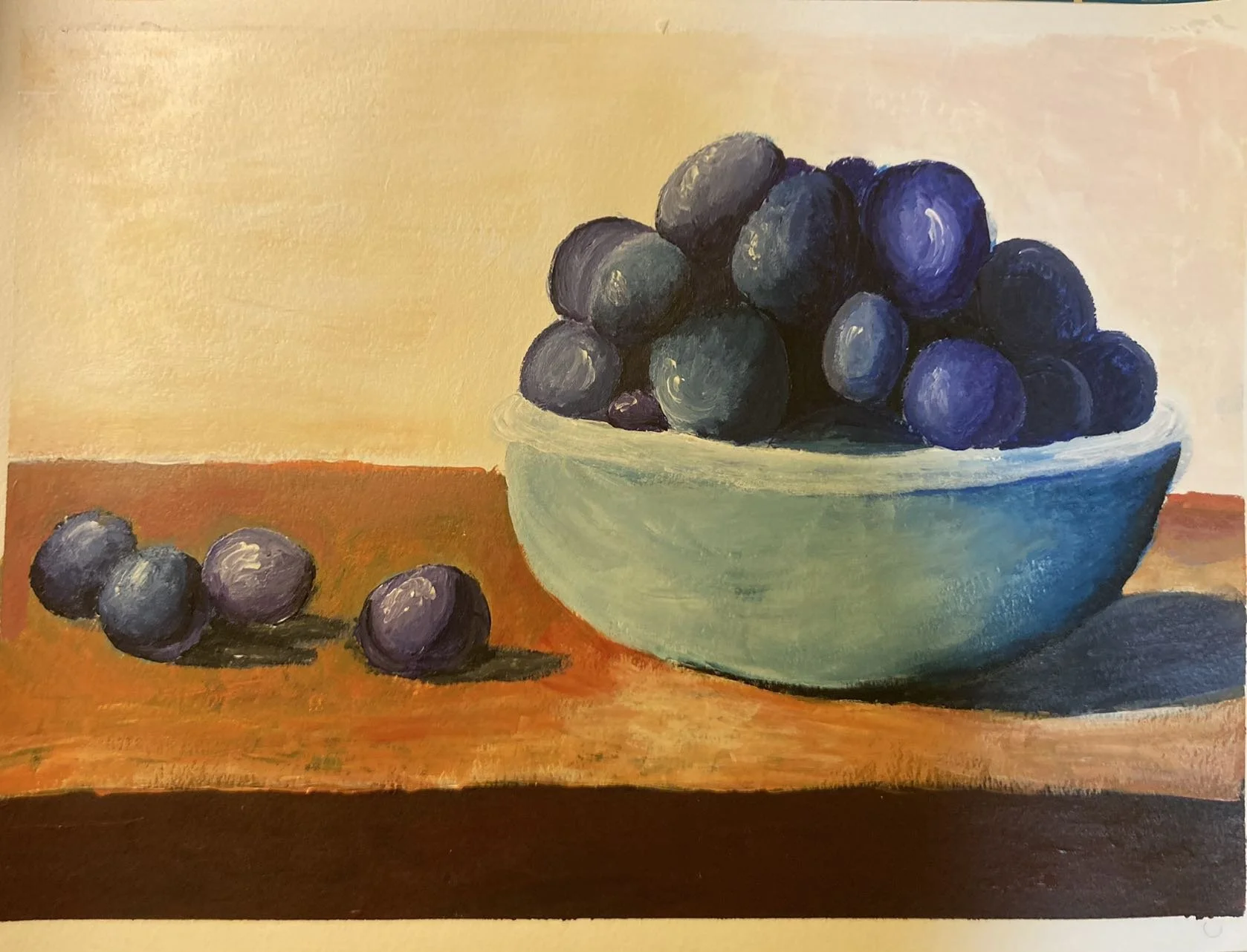 A Bowl of Plums
