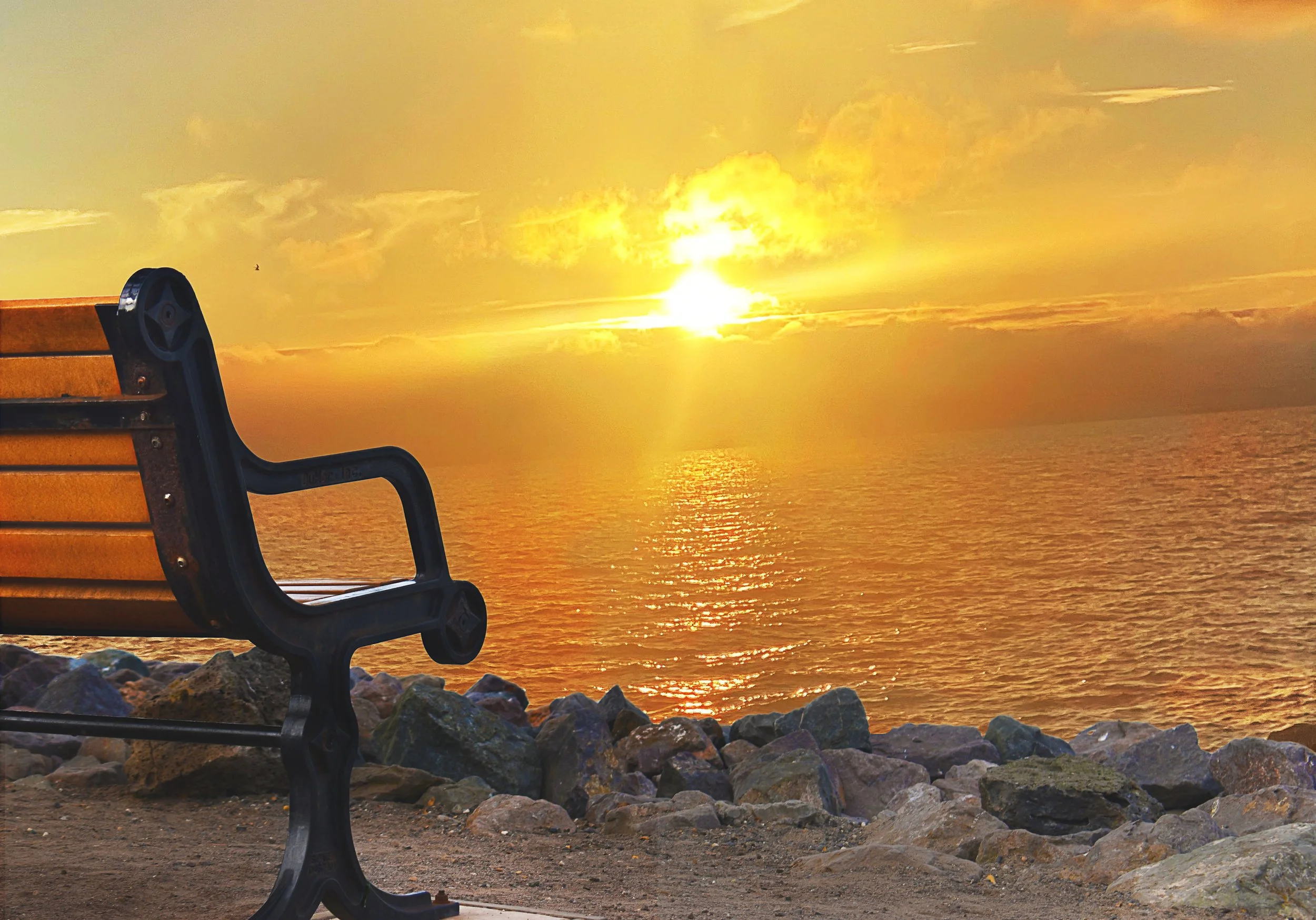 Alone During the Sunset