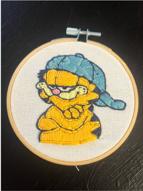 Garfield Embroidery