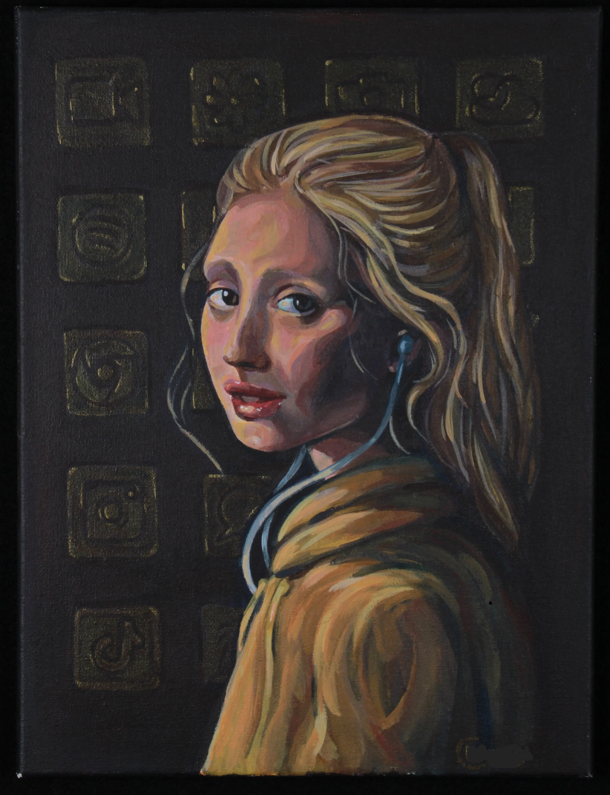 Girl With the Pearl Earbuds