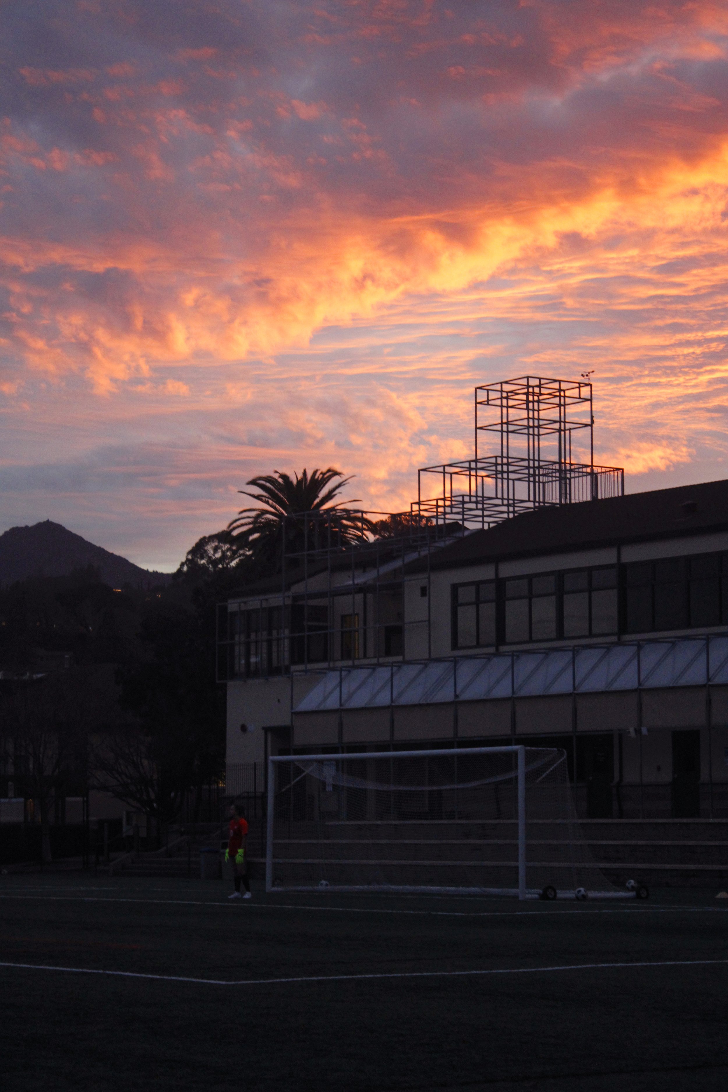 Goalie Sunset