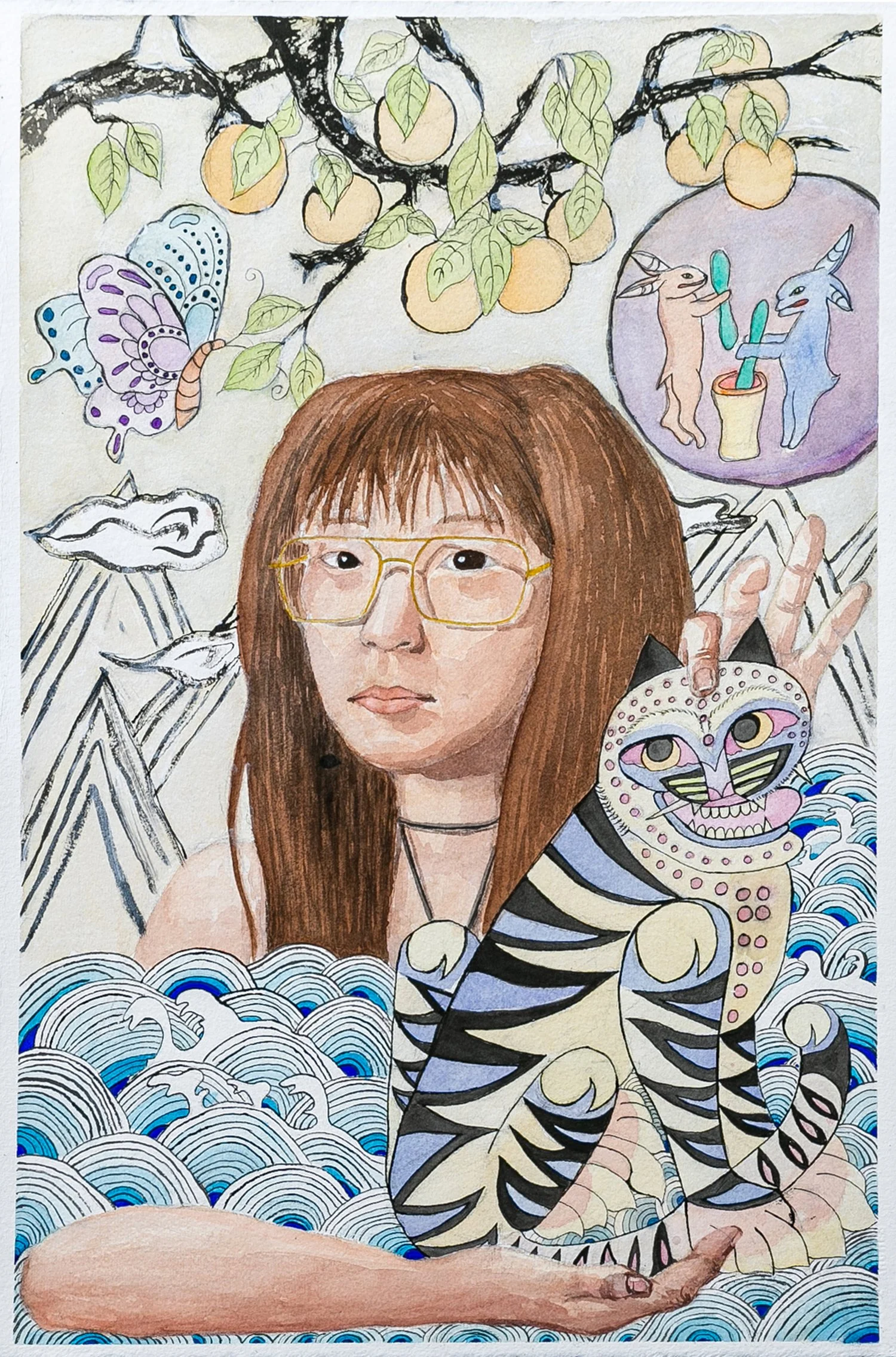 Minhwa Self Portrait