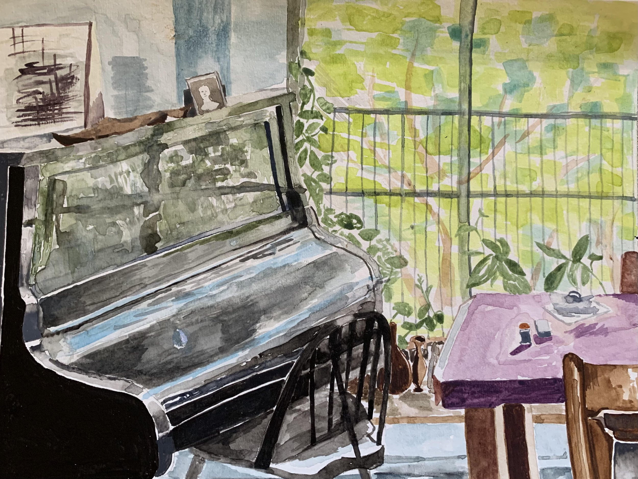 Morning at Grandma's