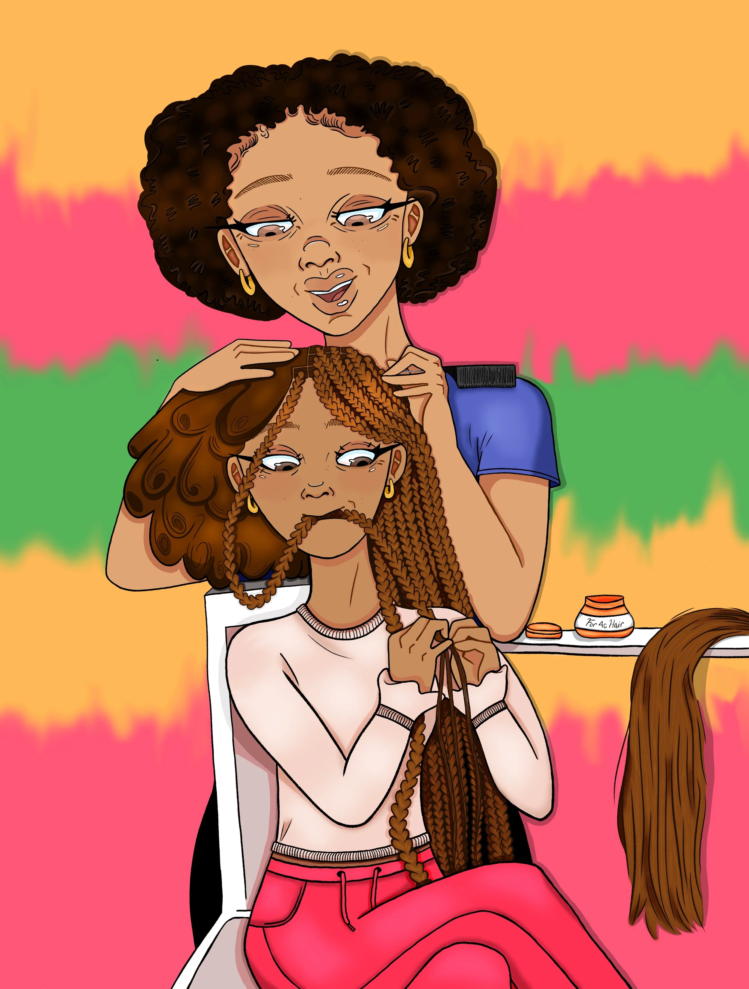 My Mom, My Hair and Me