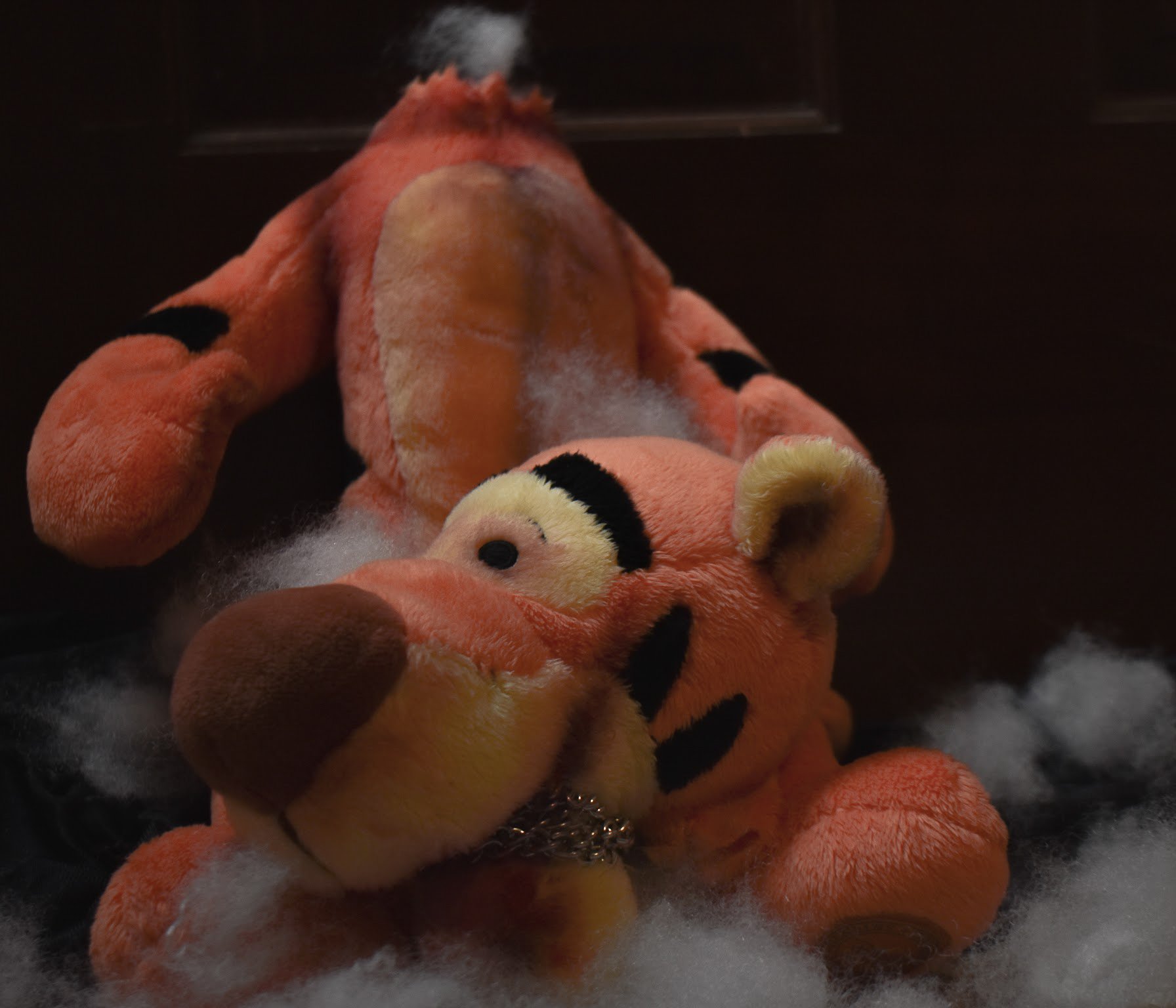 uh oh! Tigger lost his head