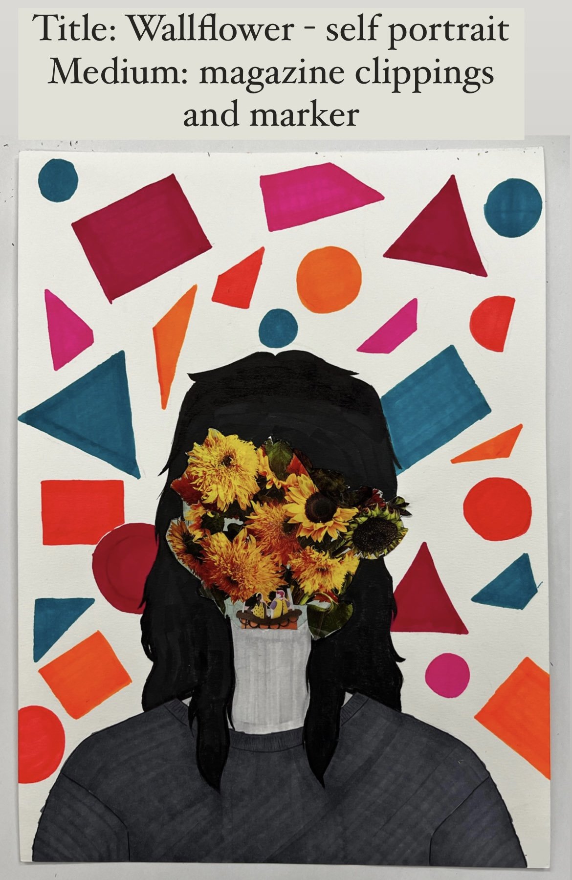 Wallflower Self Portrait