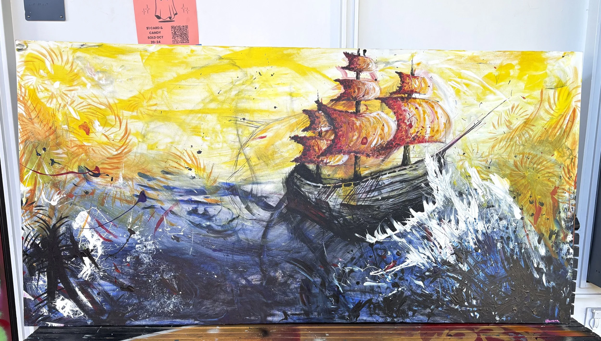 Awake on foreign shores