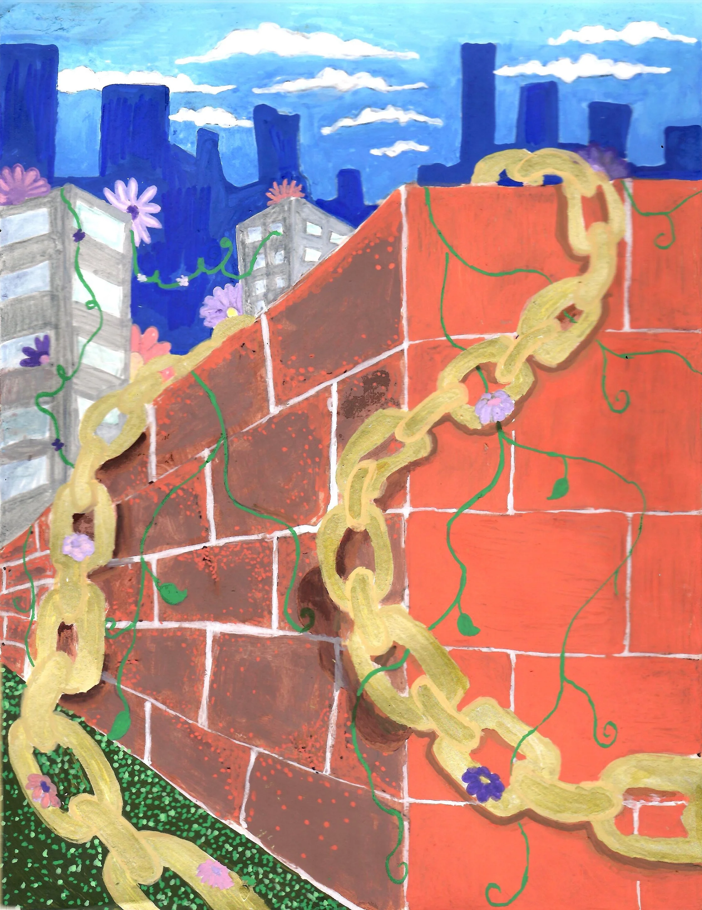 Shackles and Petals, the Urban Bloom