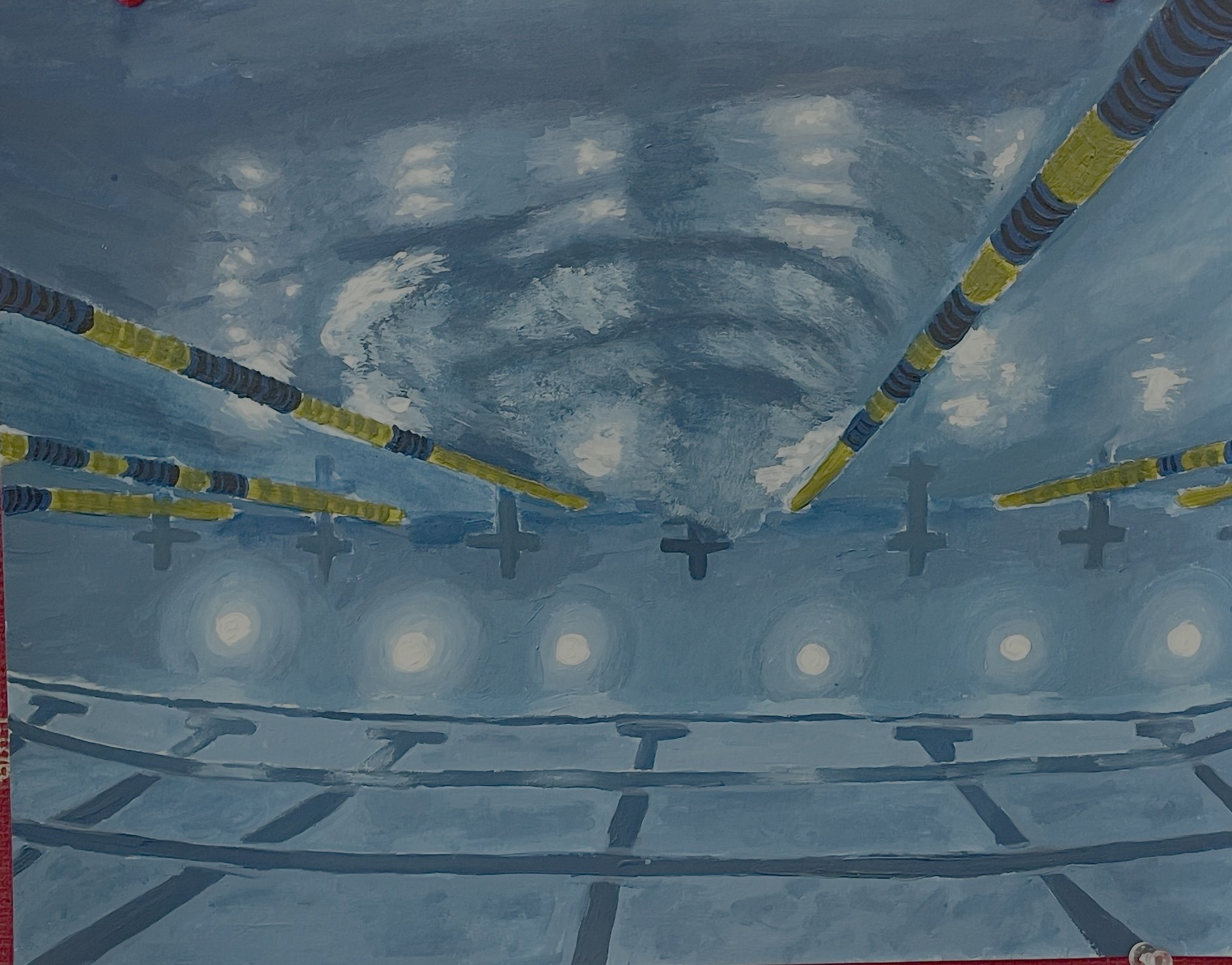 Looking through the water