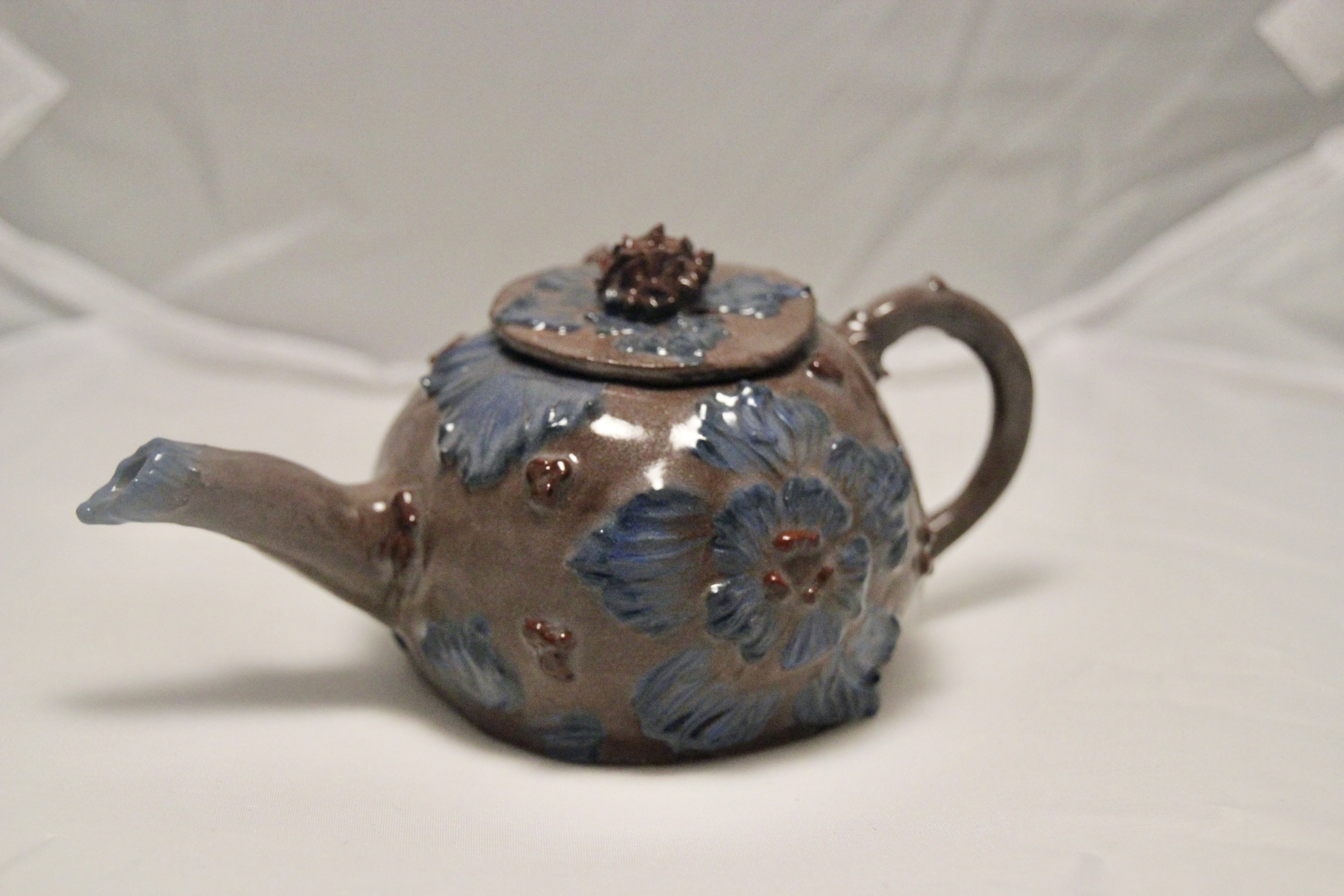 Flower tea pot