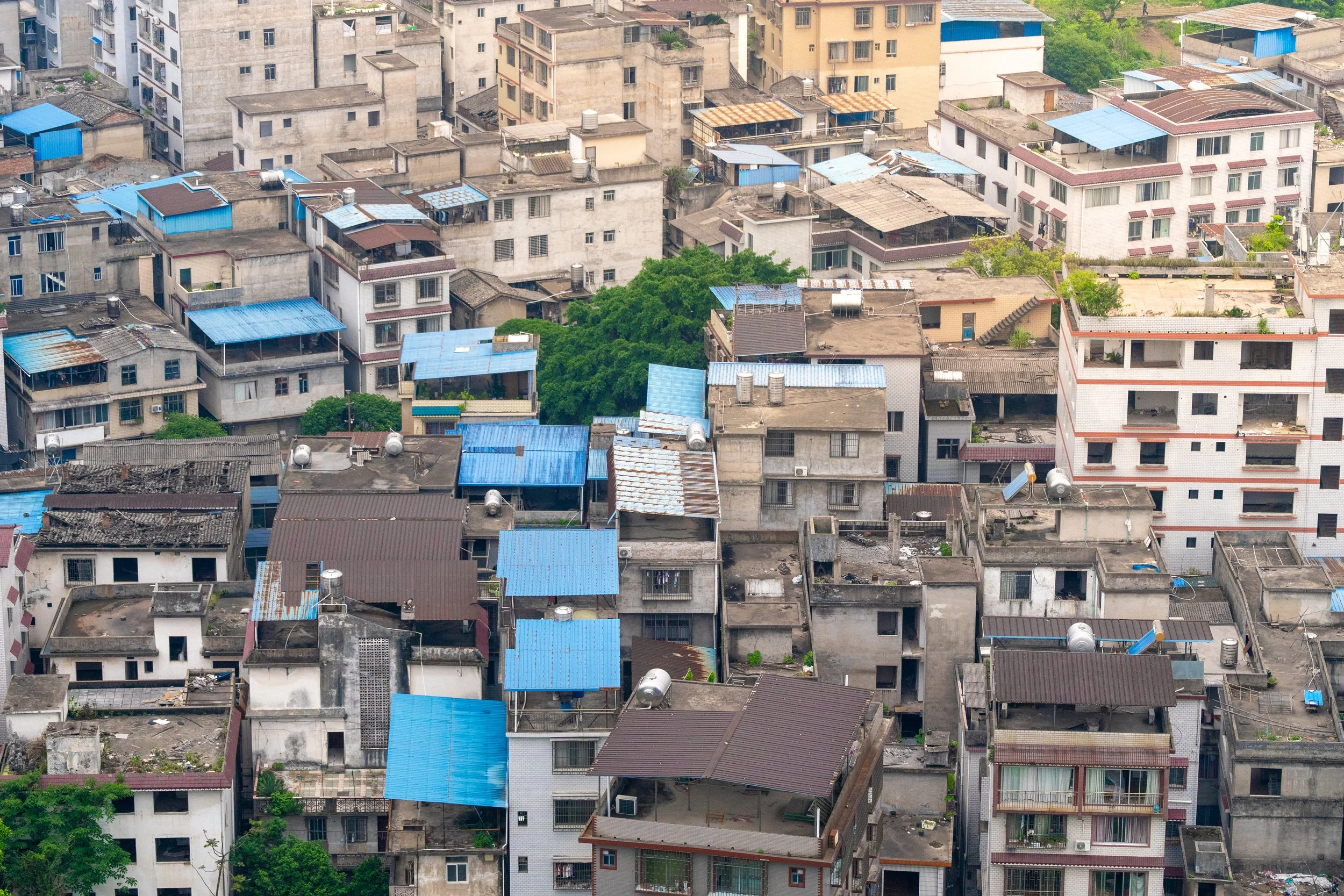 Rooftops of Guilin