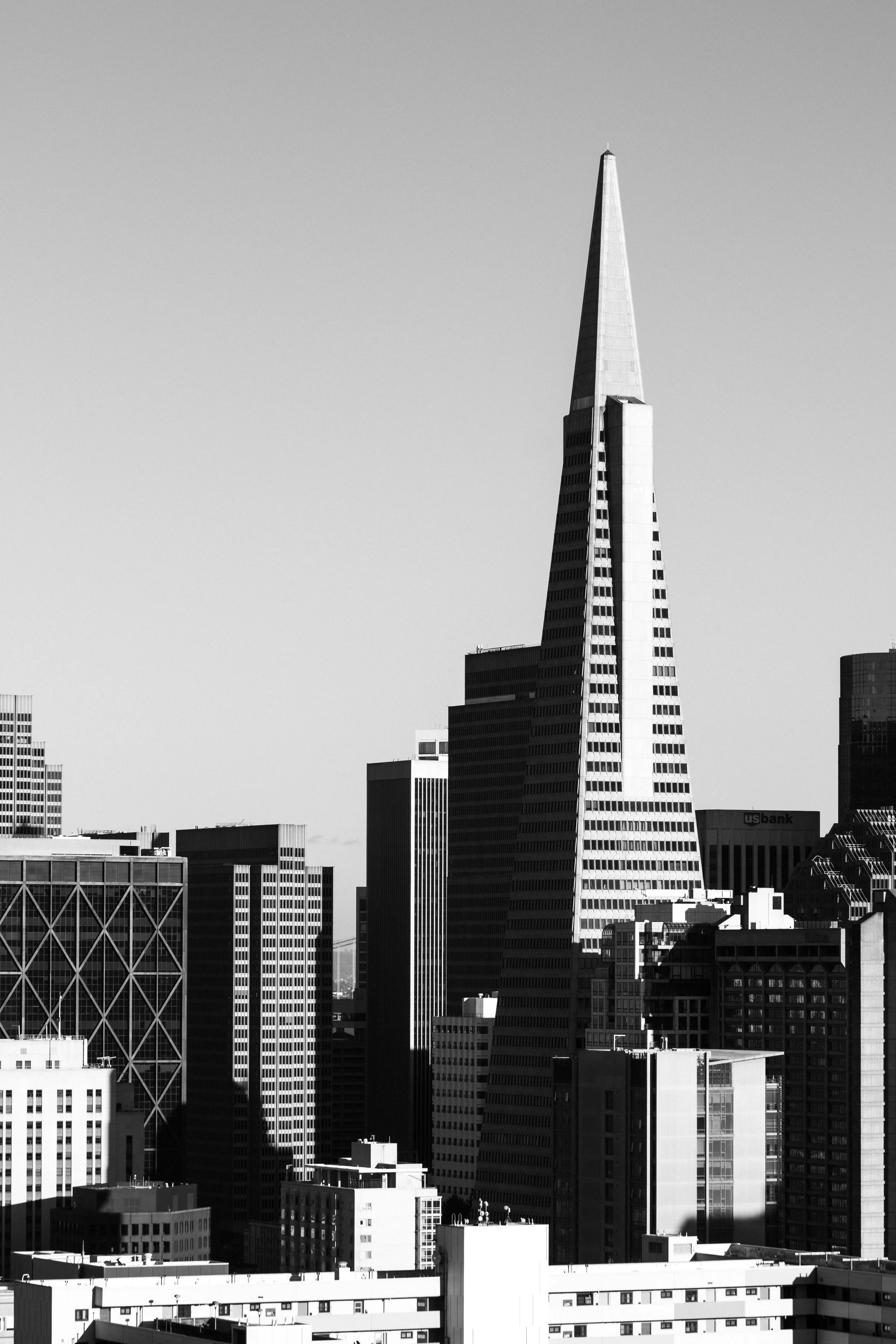 B&amp;W Transamerica Pyramid